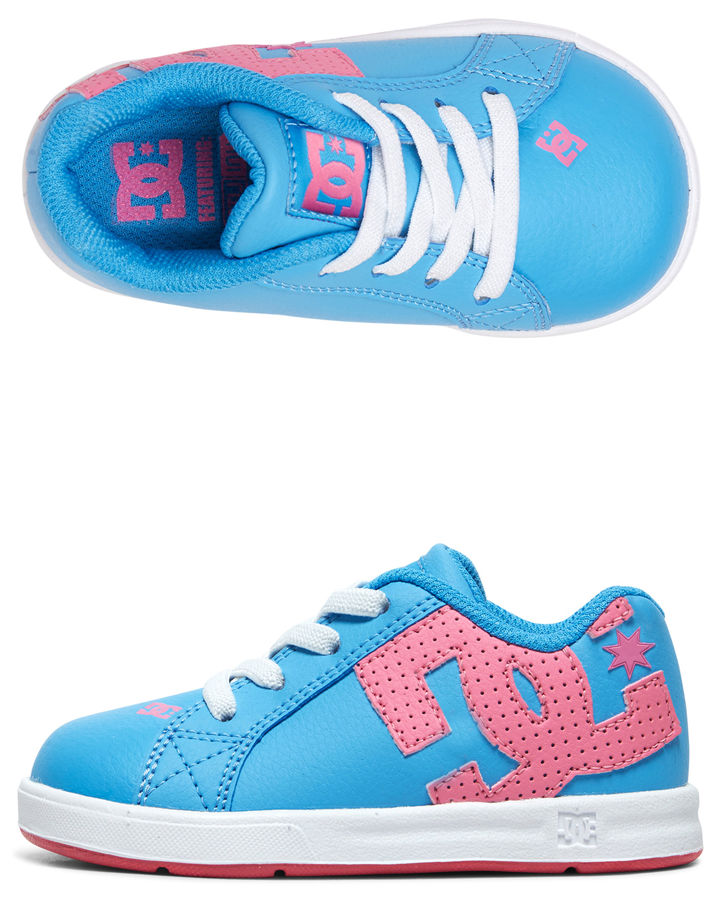 Dc Shoes Toddler Court Graffik Elastic 