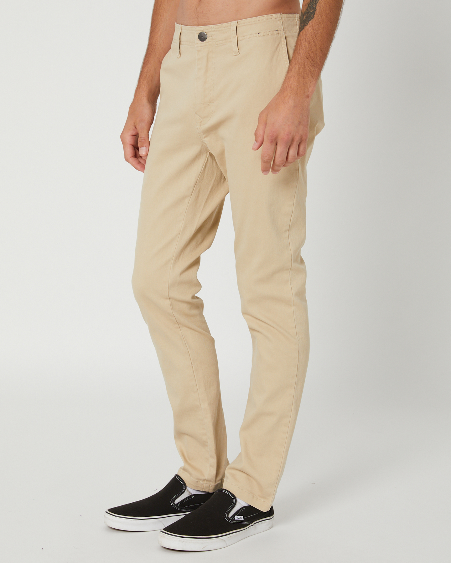 Rusty John The 2Nd Mens Chino Pant - Light Fennel | SurfStitch