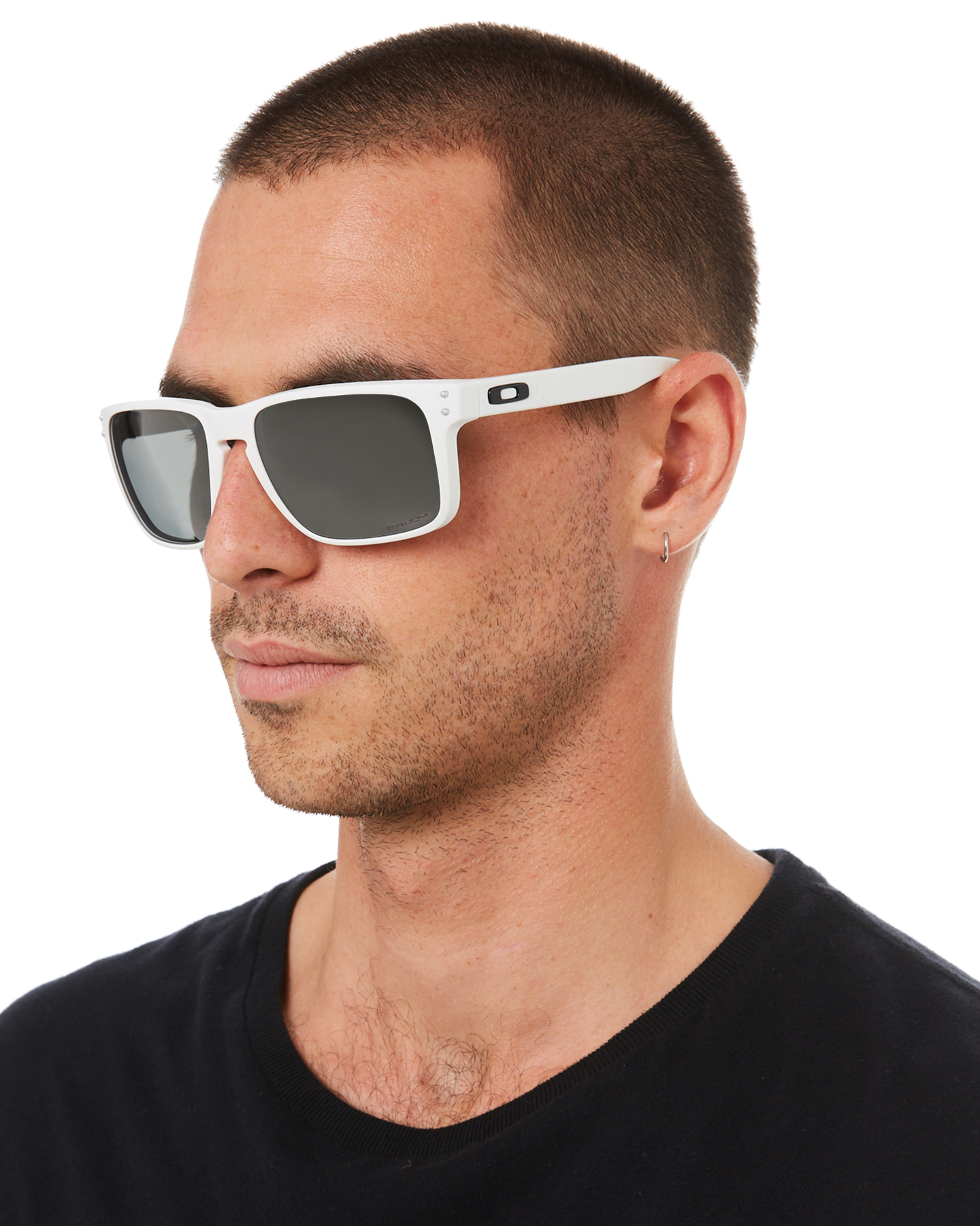 Oakley Holbrook Xl Prizm Sunglasses Matte White Black SurfStitch