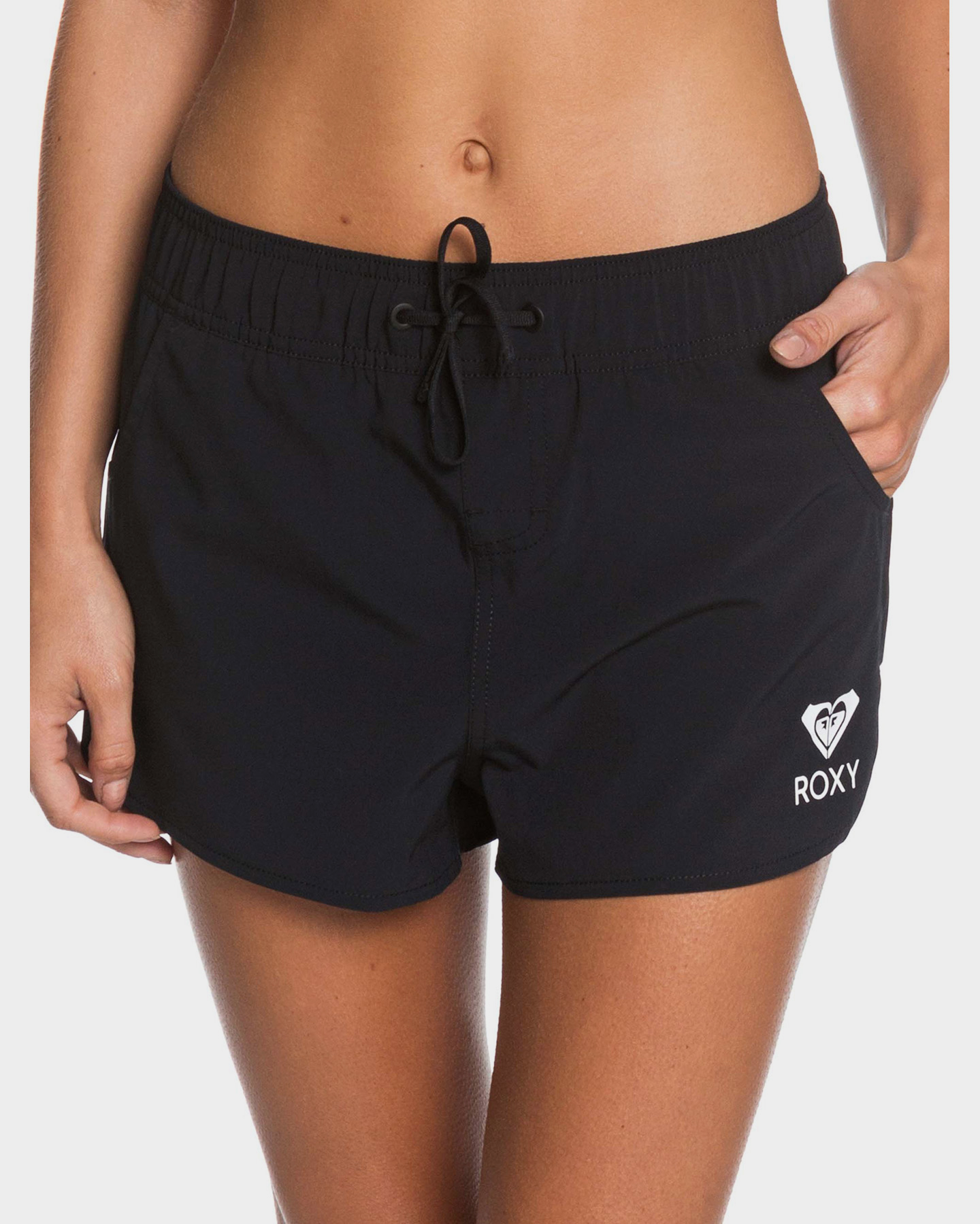 Roxy Womens Roxy Wave 2" Boardshorts Anthracite SurfStitch