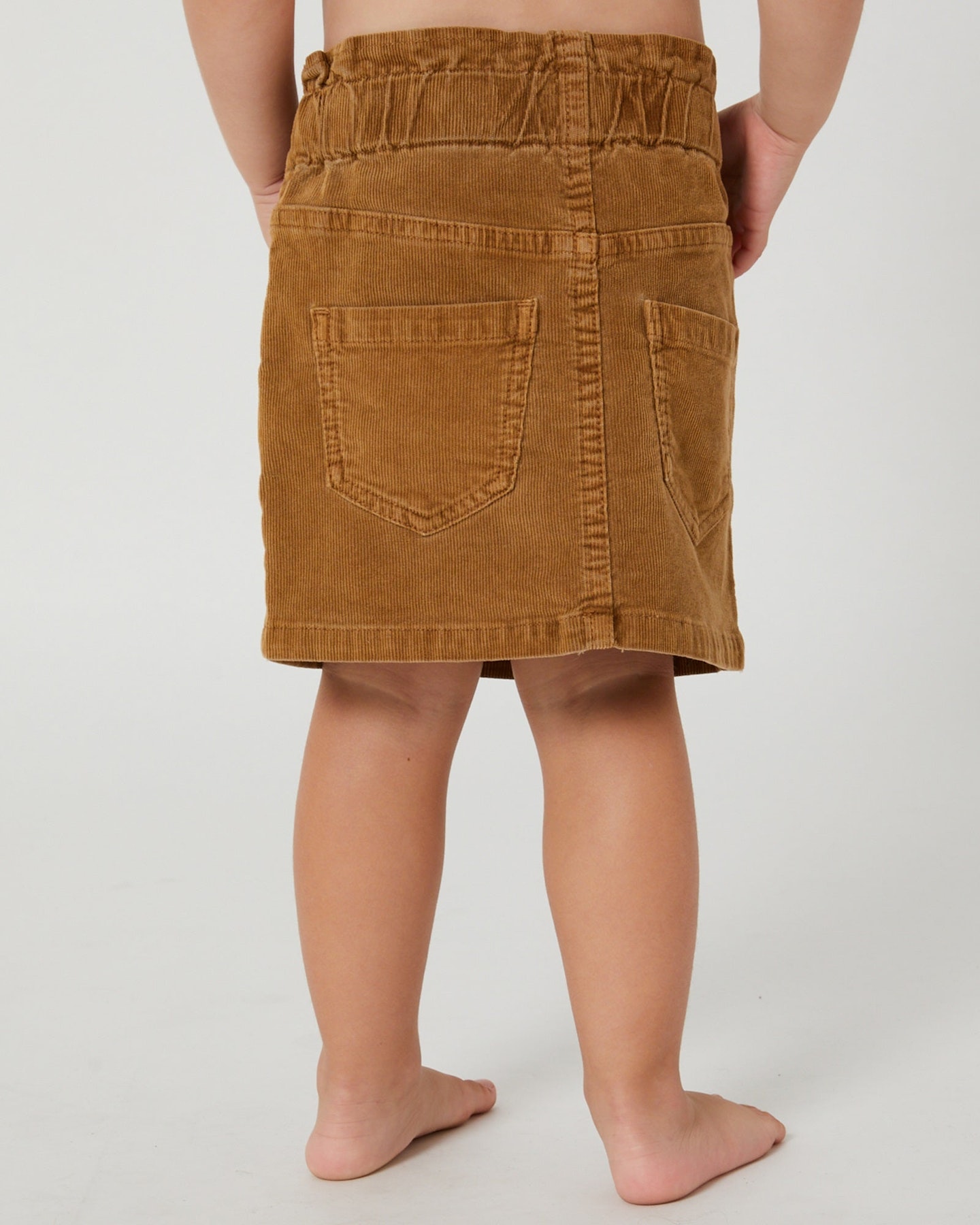 Tan online cord skirt