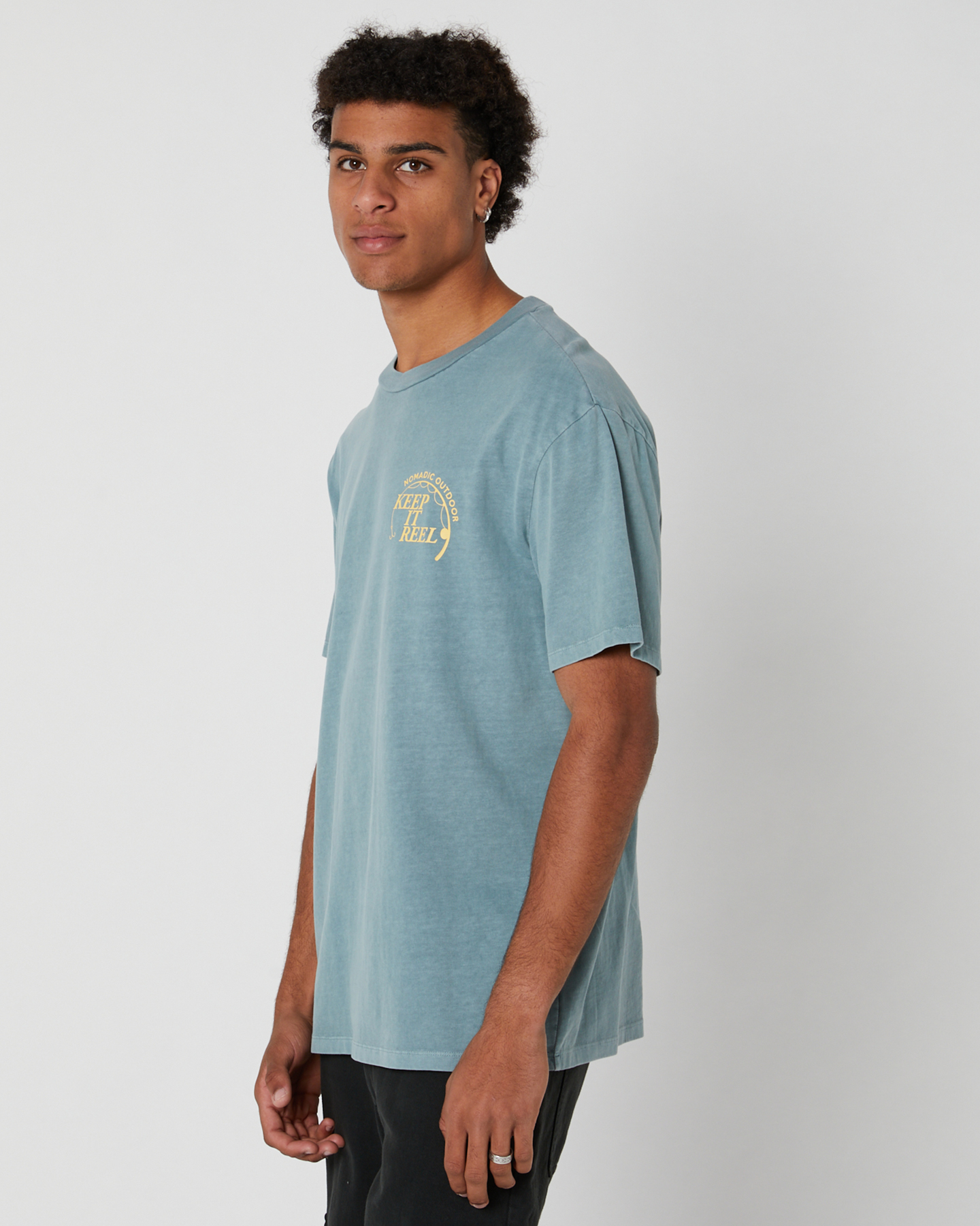 Nomadic Paradise Realist Relaxed Tee - Stormy Sea | SurfStitch