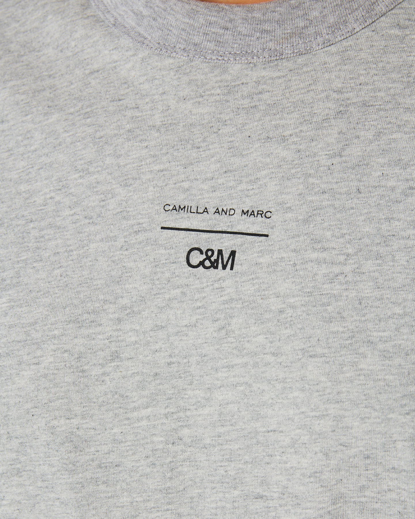 C&M Camilla And Marc George Tee - Grey Marle | SurfStitch