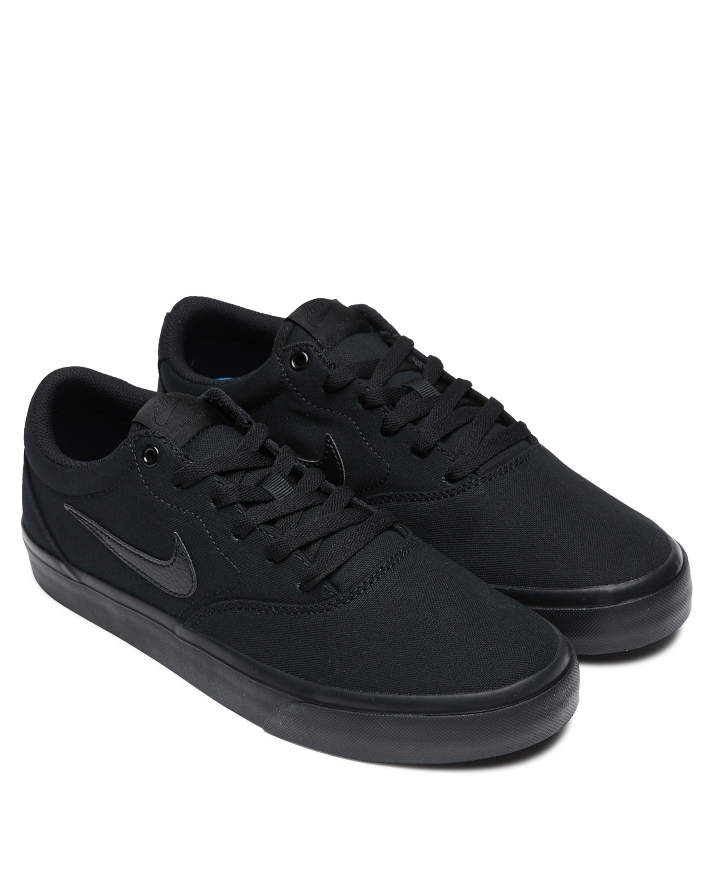 Nike Sb Charge Canvas Shoe - Black Black | SurfStitch