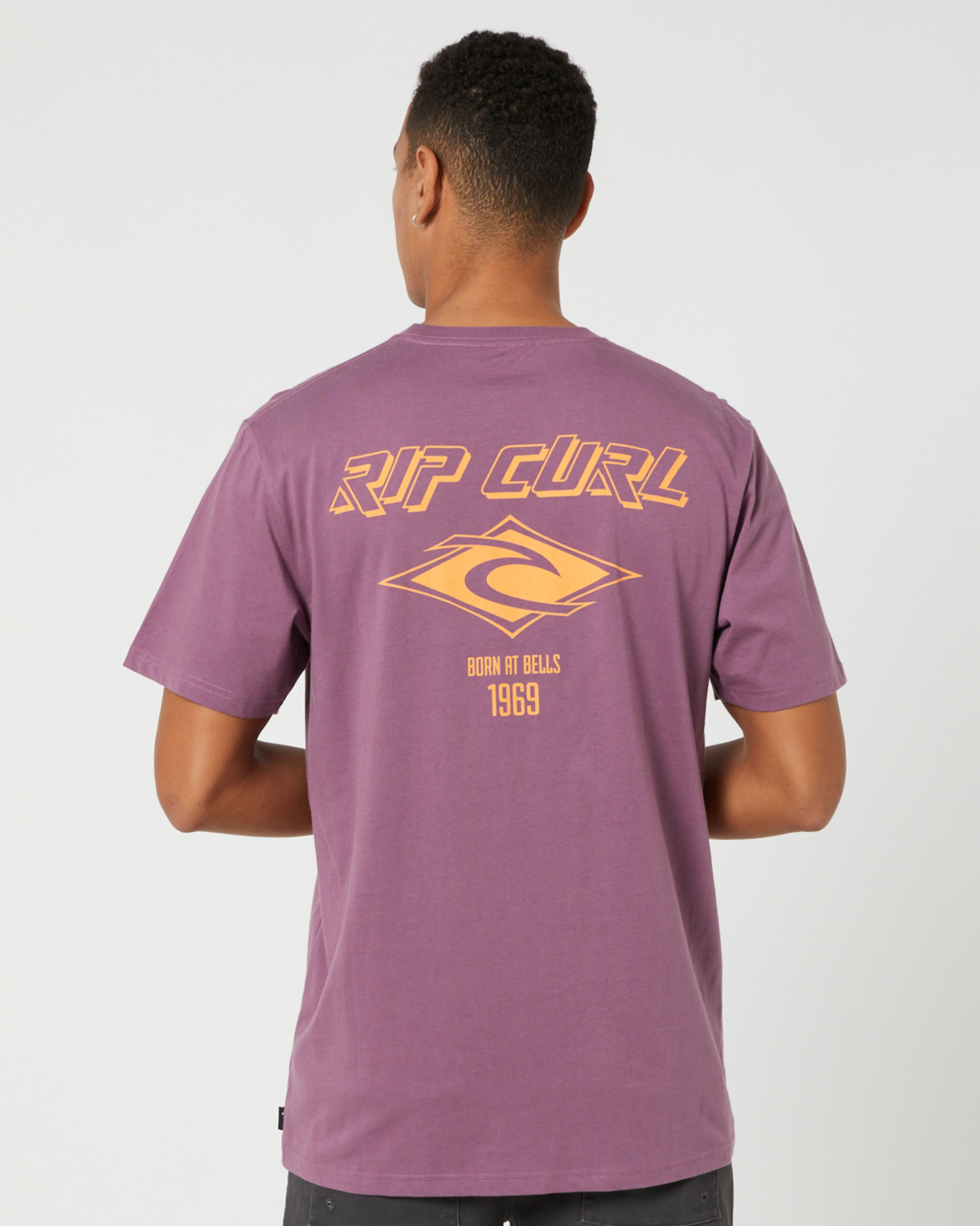 Intim Numerisk damper Rip Curl Fade Out Icon Mens Ss Tee - Grapeade | SurfStitch