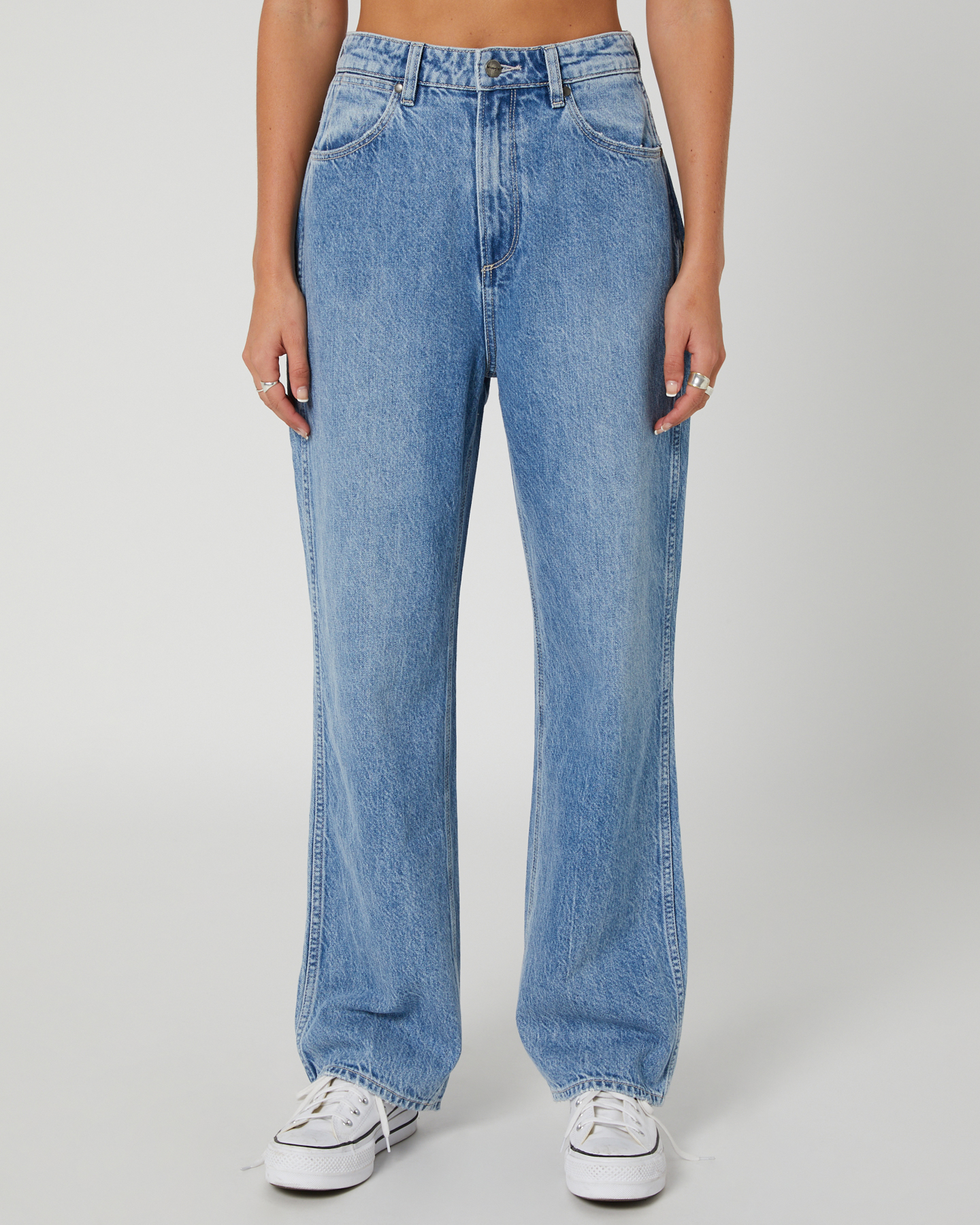 Wrangler Bella Baggy Jean - Navigate | SurfStitch