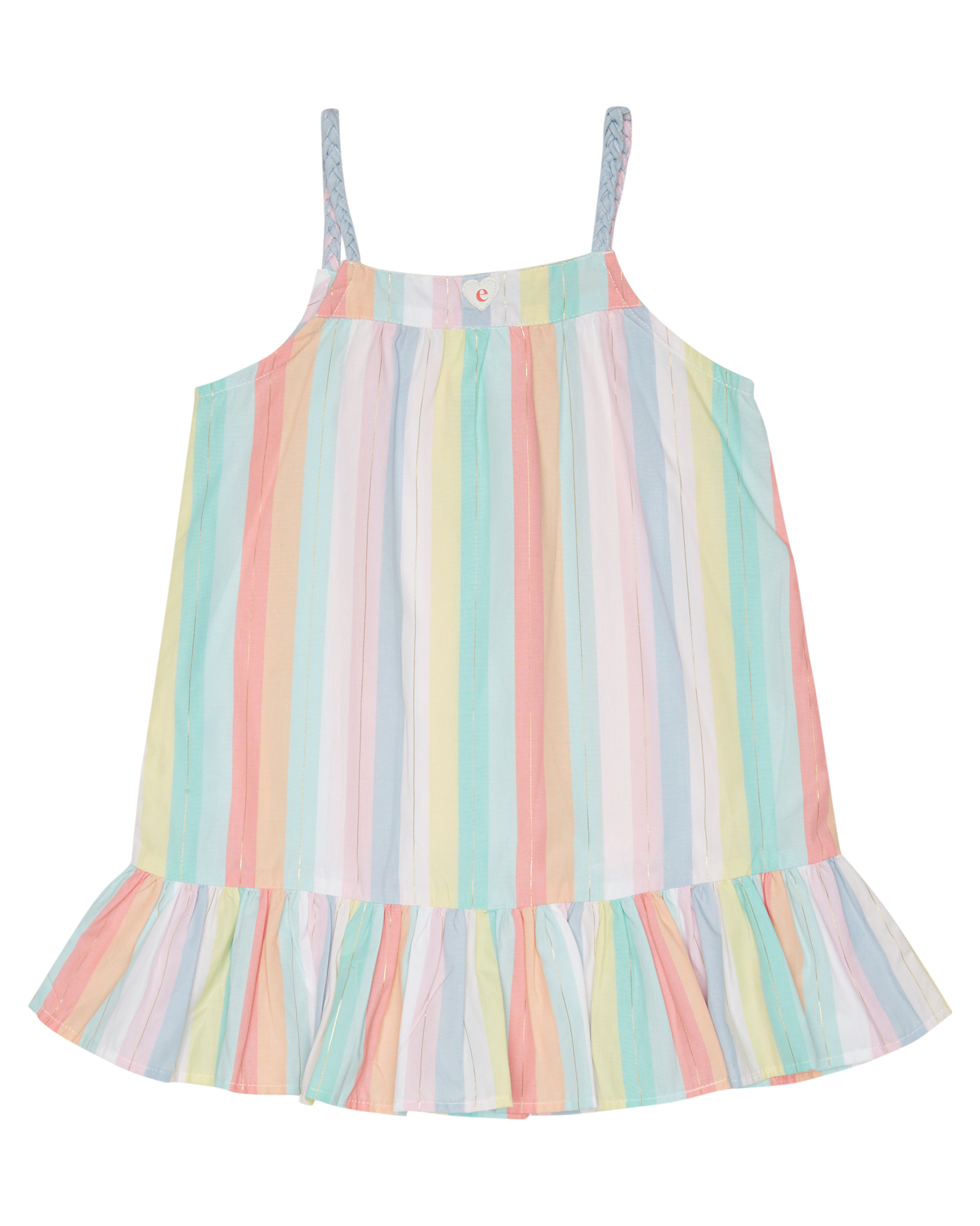 Eves Sister Tots Girls Carnival Dress - Multi Stripe | SurfStitch