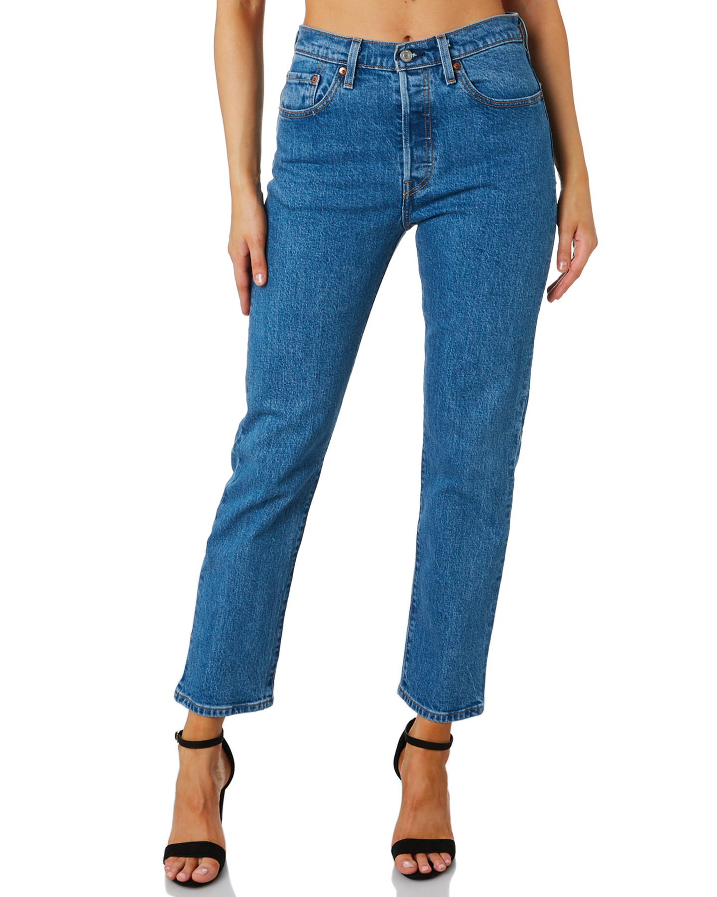 Levi&#39;s 501 Crop Jean - Jive Stonewash | SurfStitch