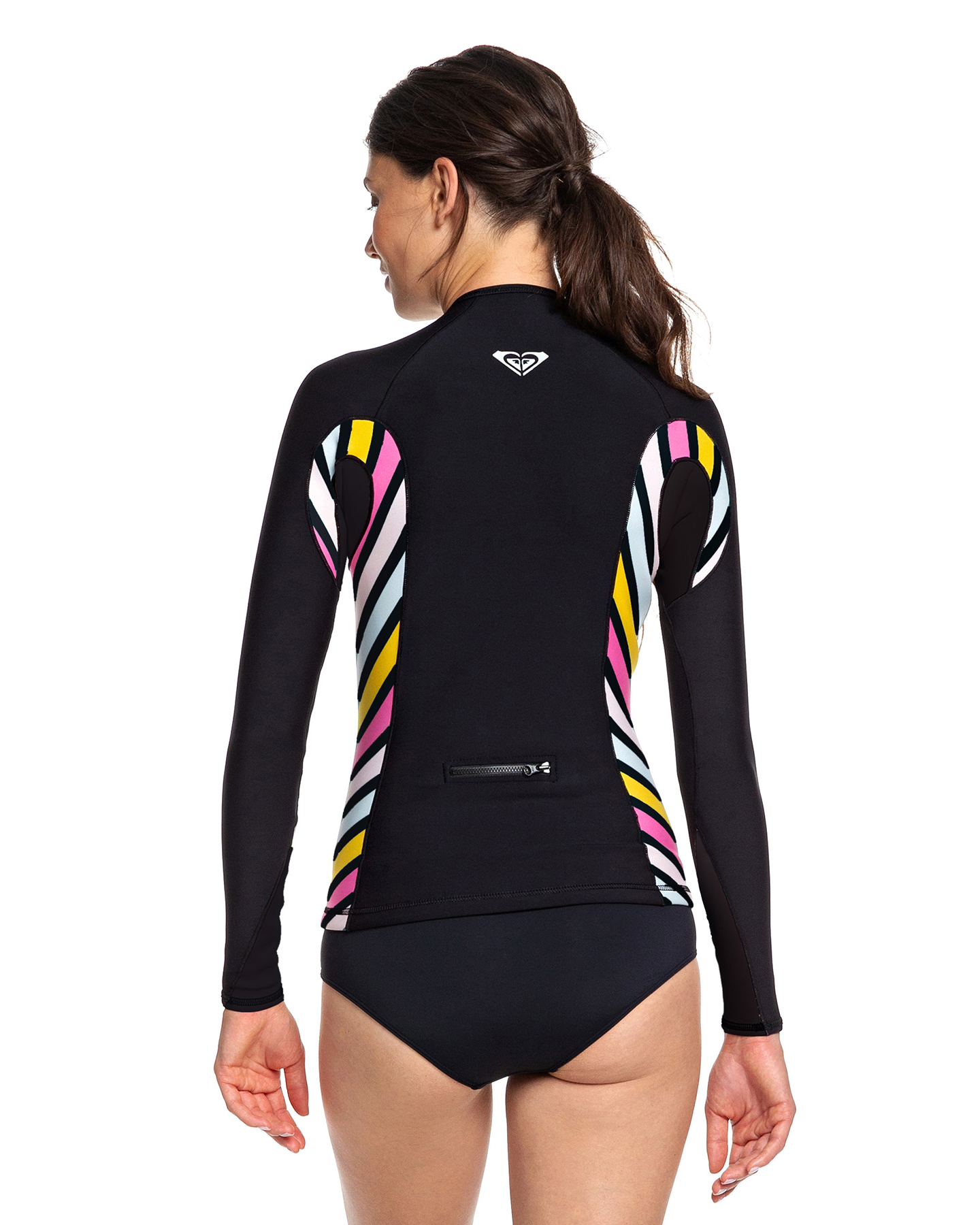 Roxy Womens 1mm Pop Surf Long Sleeved Front Zip Wetsuit