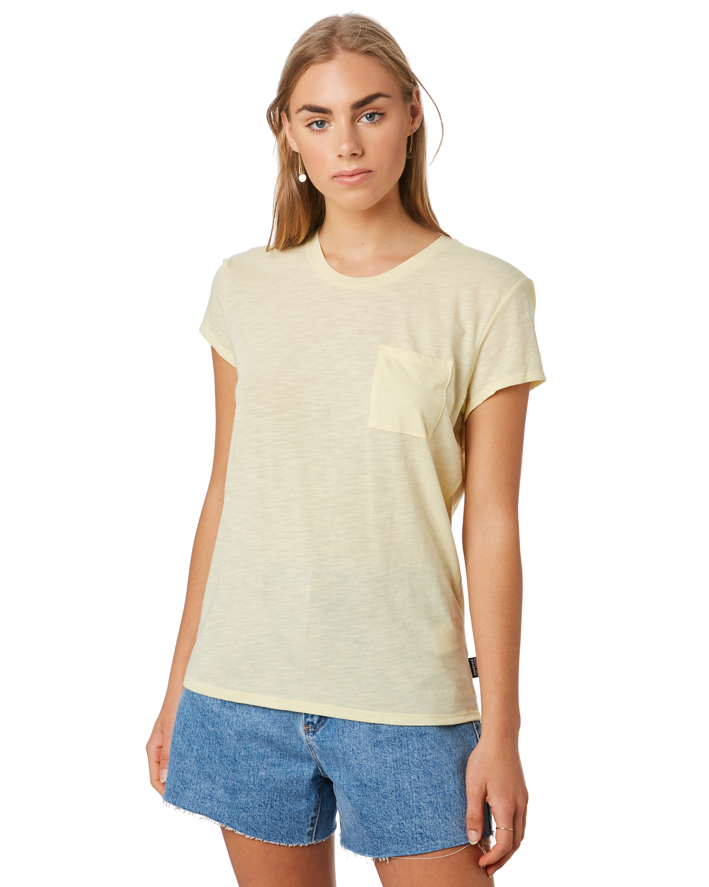 Patagonia Womens Mainstay Tee - Resin Yellow | SurfStitch