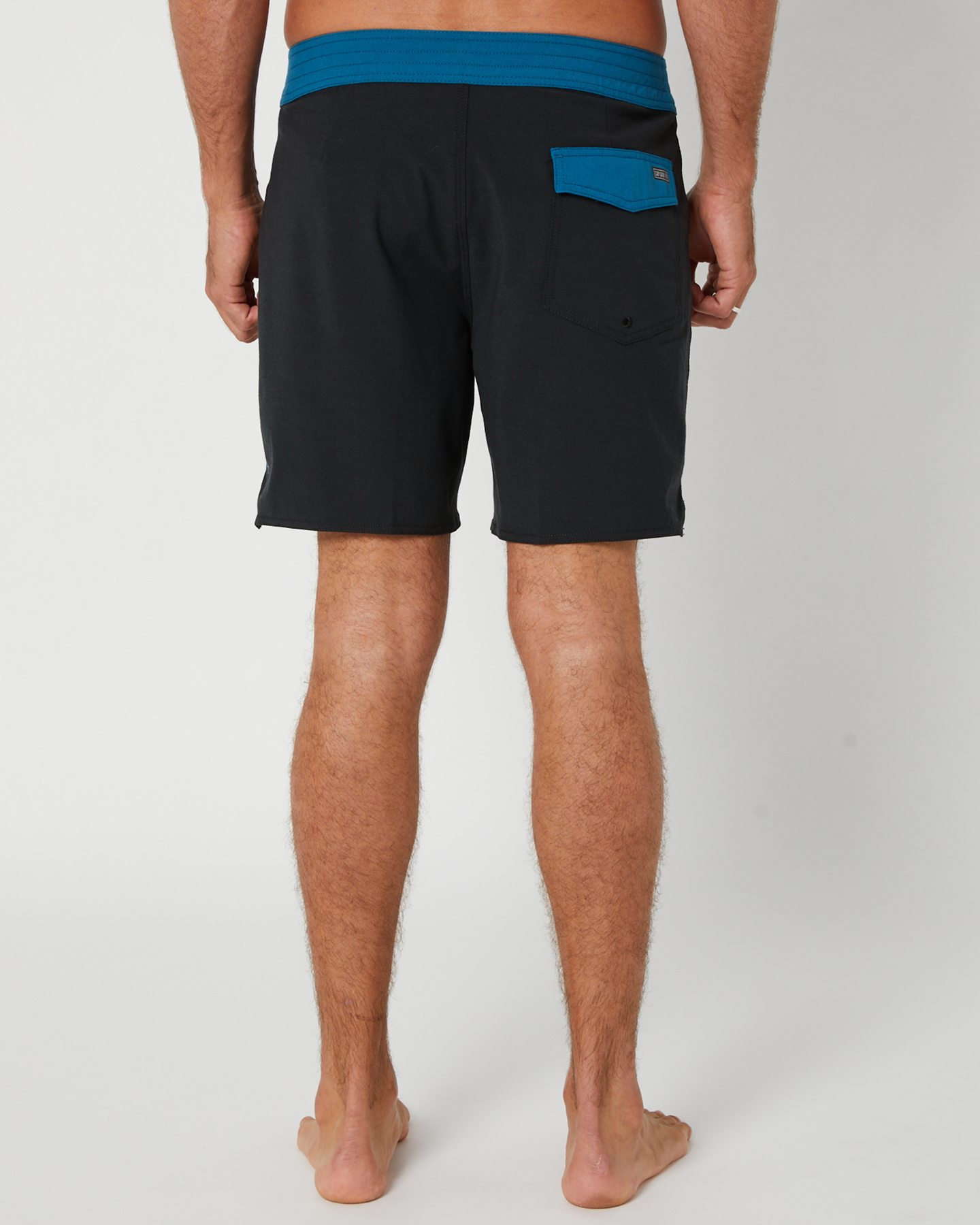 Captain Fin Co. Voyager Solid Boardshort Black SurfStitch