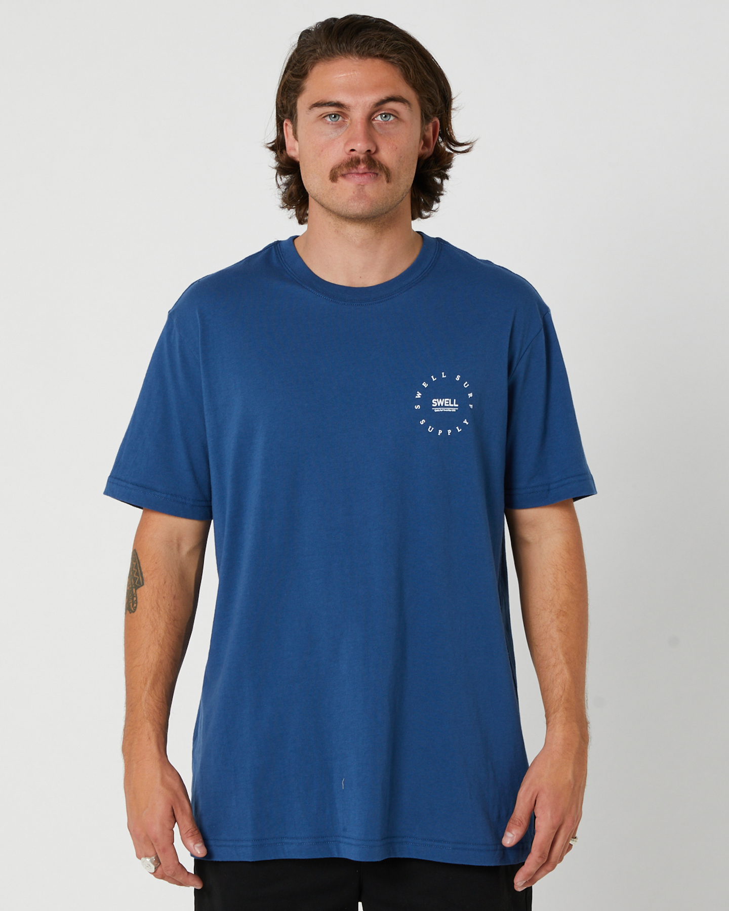 Swell Ringer Tee - Club Blue | SurfStitch