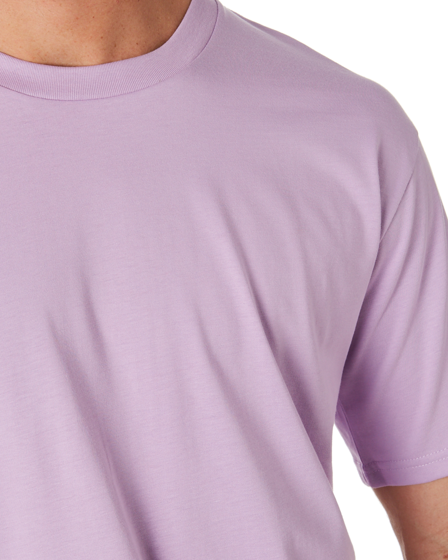 lavender colour tshirt for men