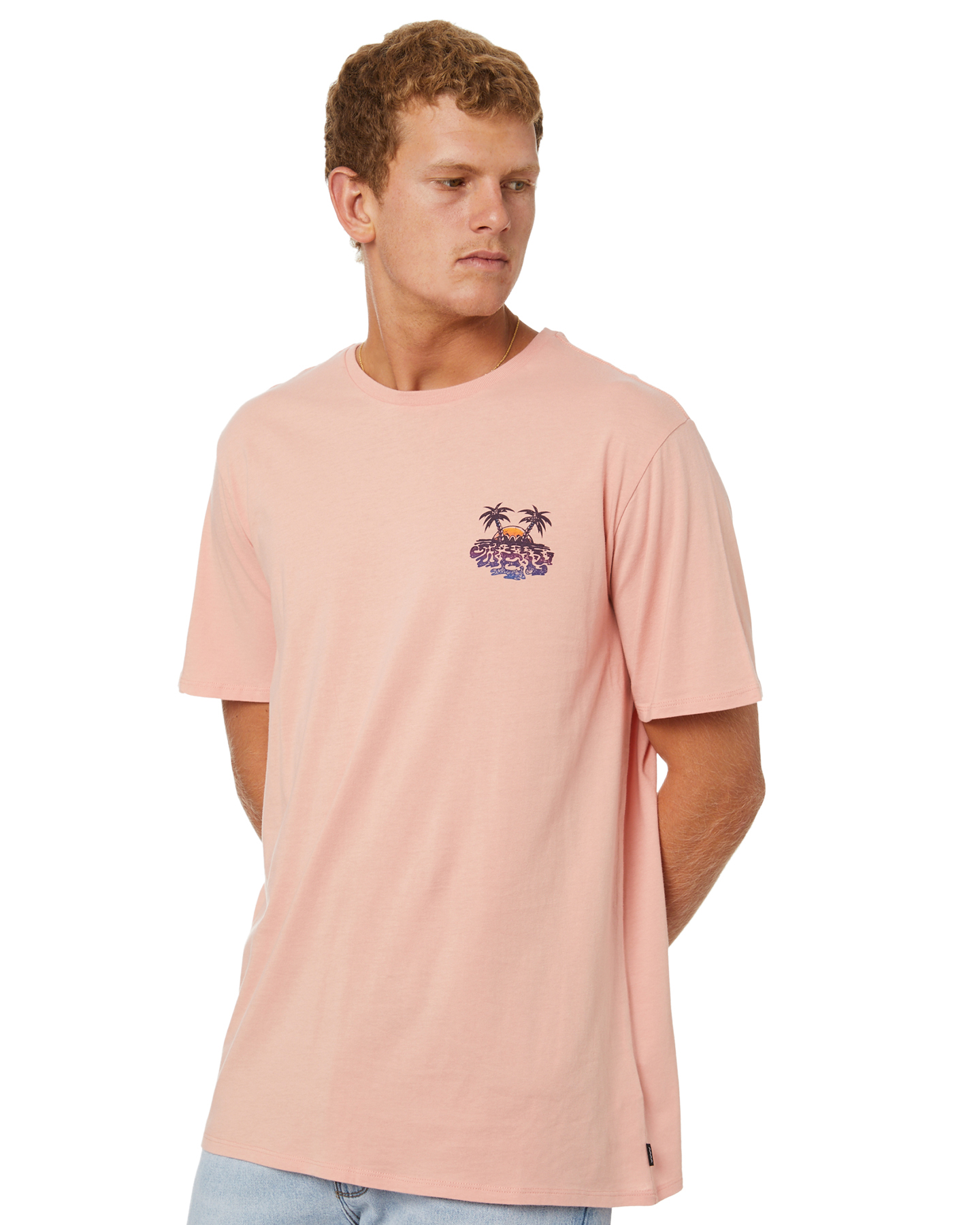 Swell Surge Ss Tee - Coral Dust | SurfStitch
