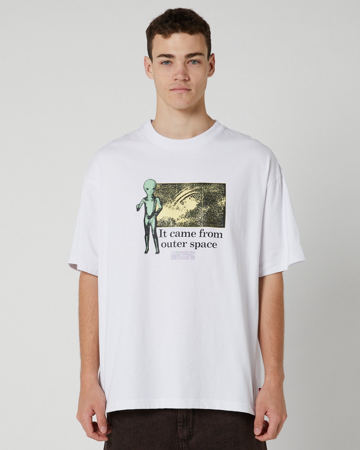 Alienation Over Size Tee