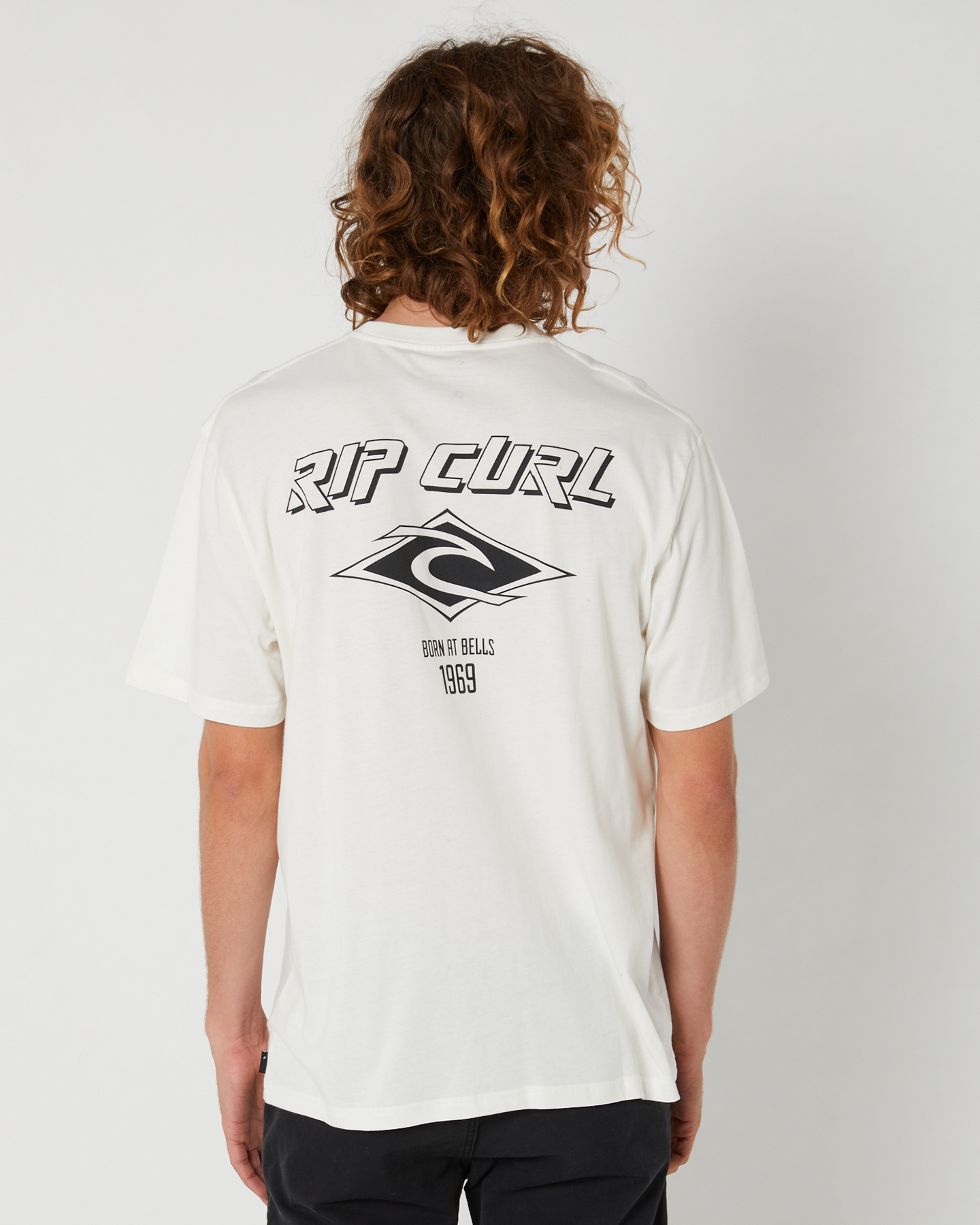 Rip Curl Fadeout Essential Tee - Bone | SurfStitch