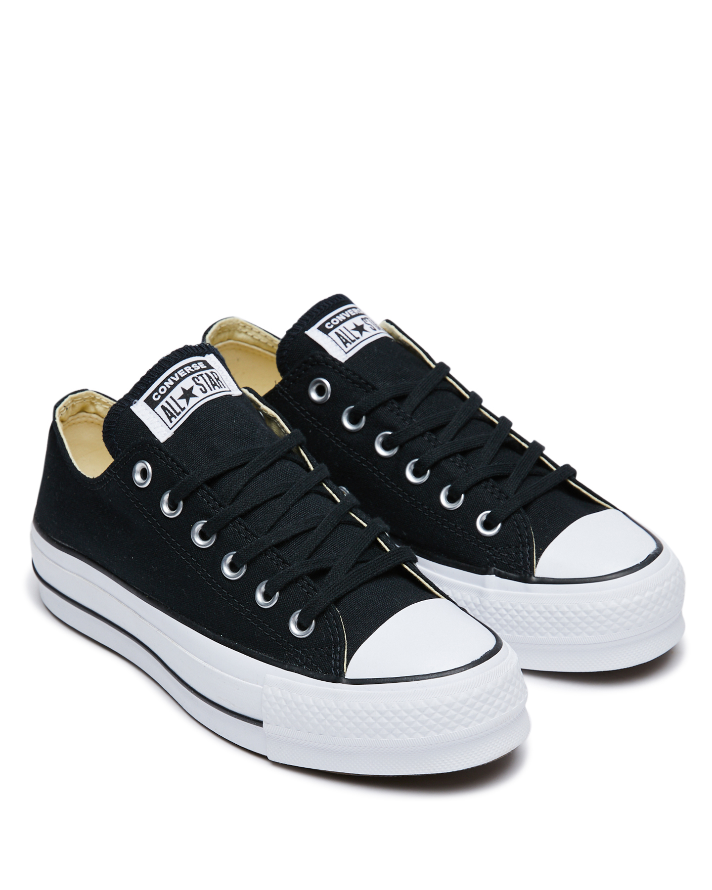 Converse Womens Chuck Taylor All Star Lift Ox Shoe Black