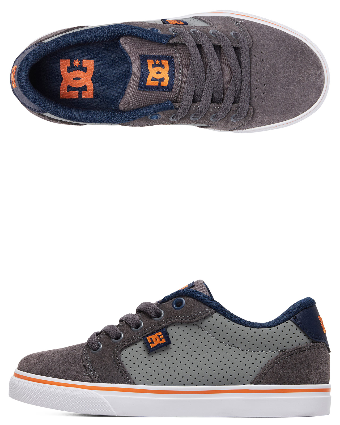 Dc Shoes Anvil Shoe Youth Barn Red Matte Surfstitch