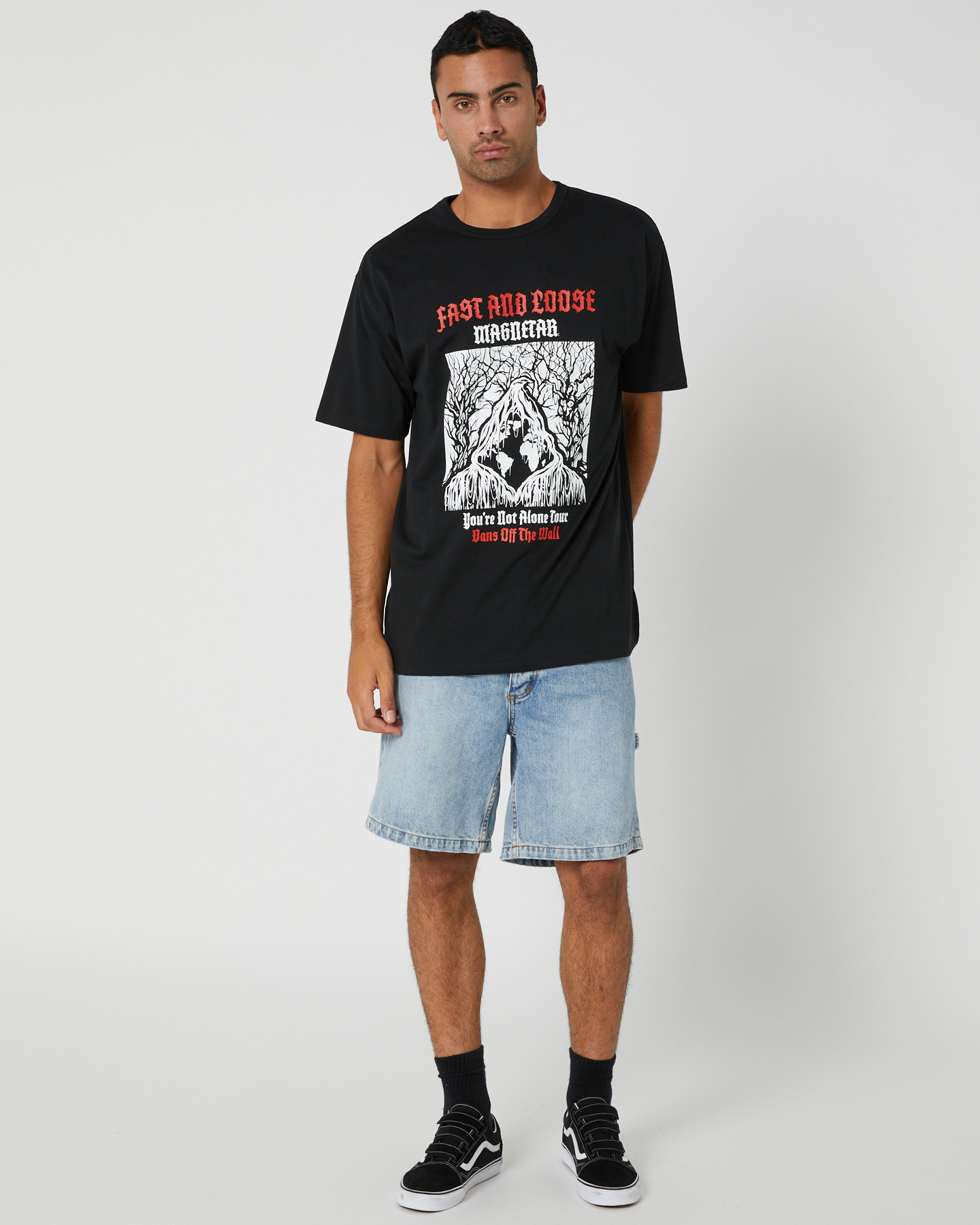 Vans Fast And Loose Otw Mens Ss Tee Black SurfStitch