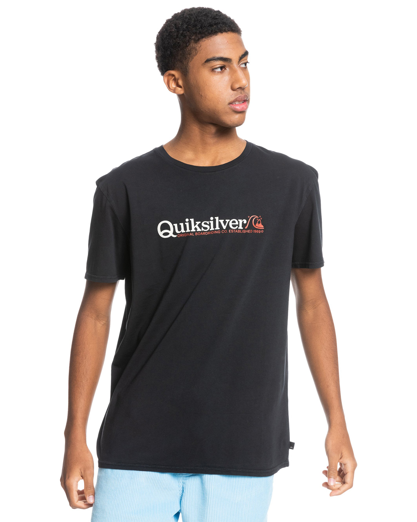 Quiksilver Mens New Endings Organic T-Shirt - Black | SurfStitch