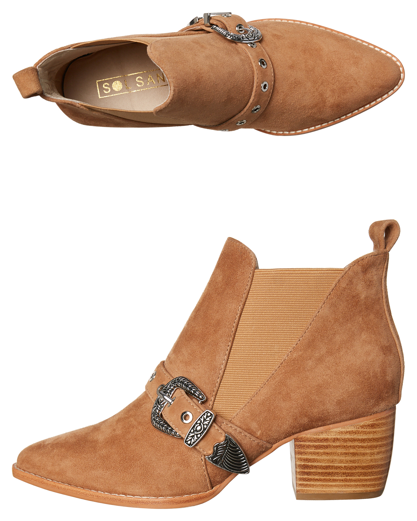 womens tan boots size 7