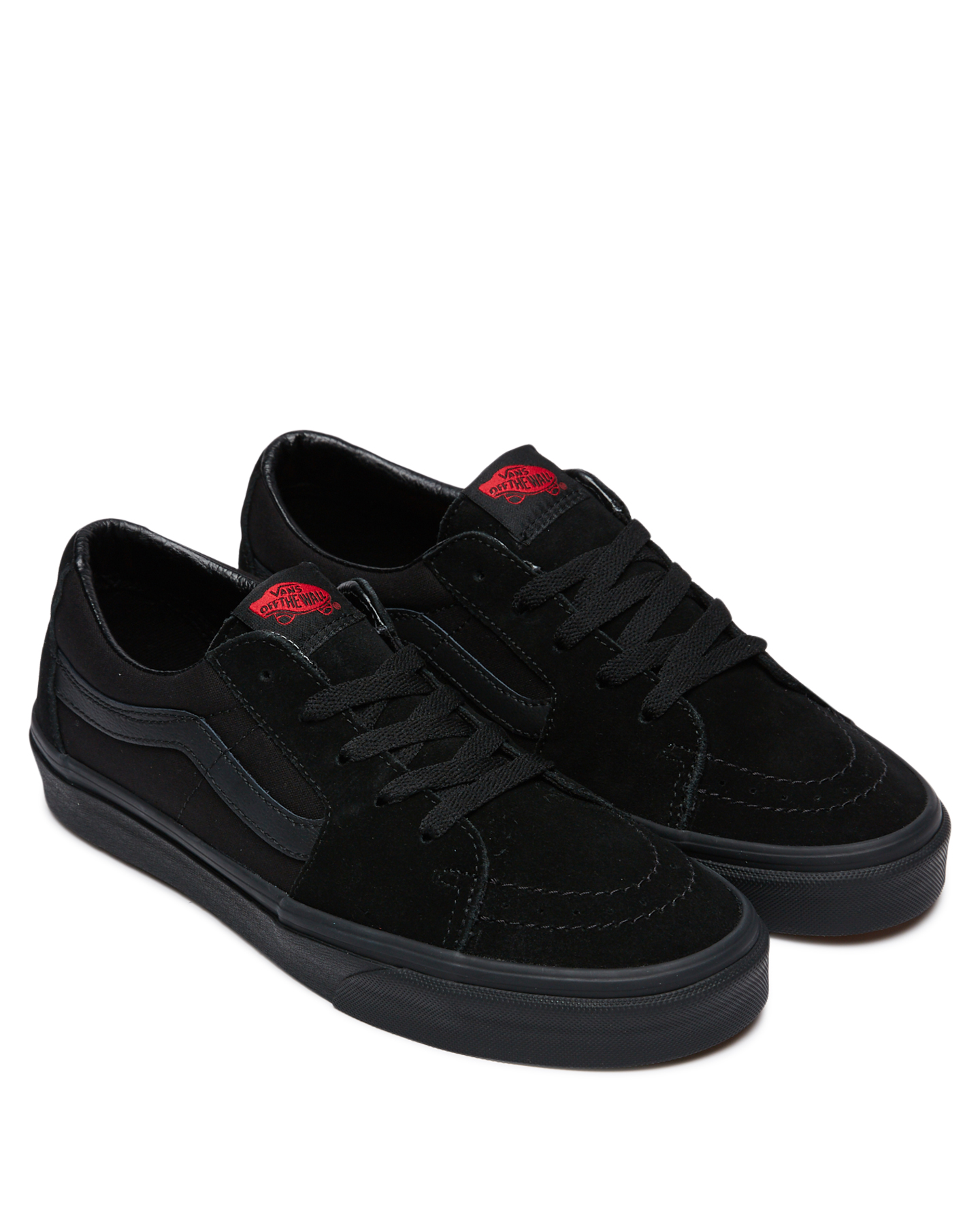 ladies black vans trainers