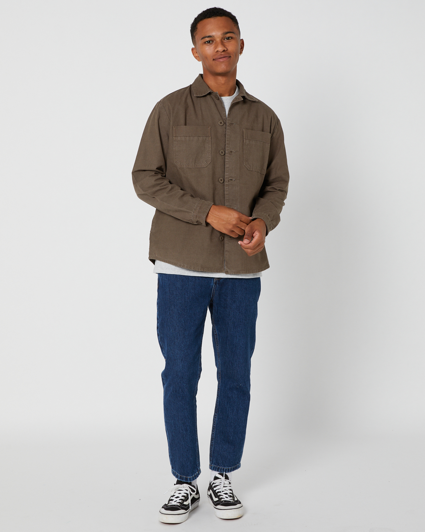 Thrills Century Overshirt - Canteen | SurfStitch