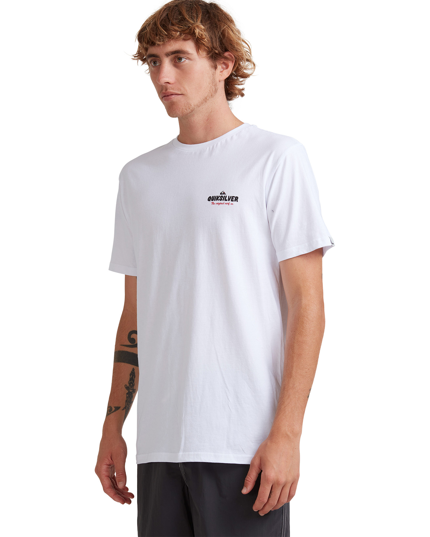 Quiksilver Mens Planet B T-Shirt - White | SurfStitch