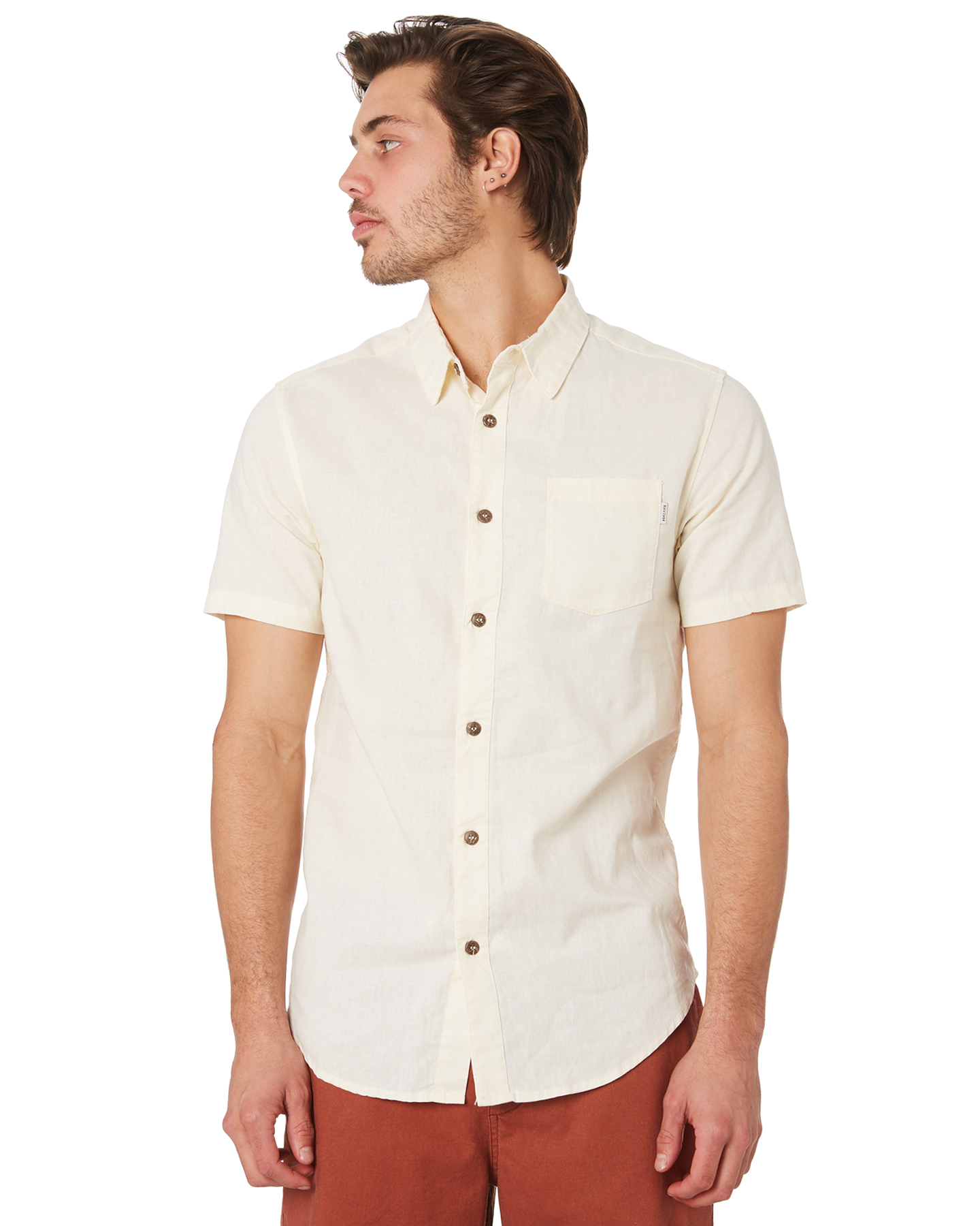 Rhythm Apartment Mens Ss Shirt - White | SurfStitch