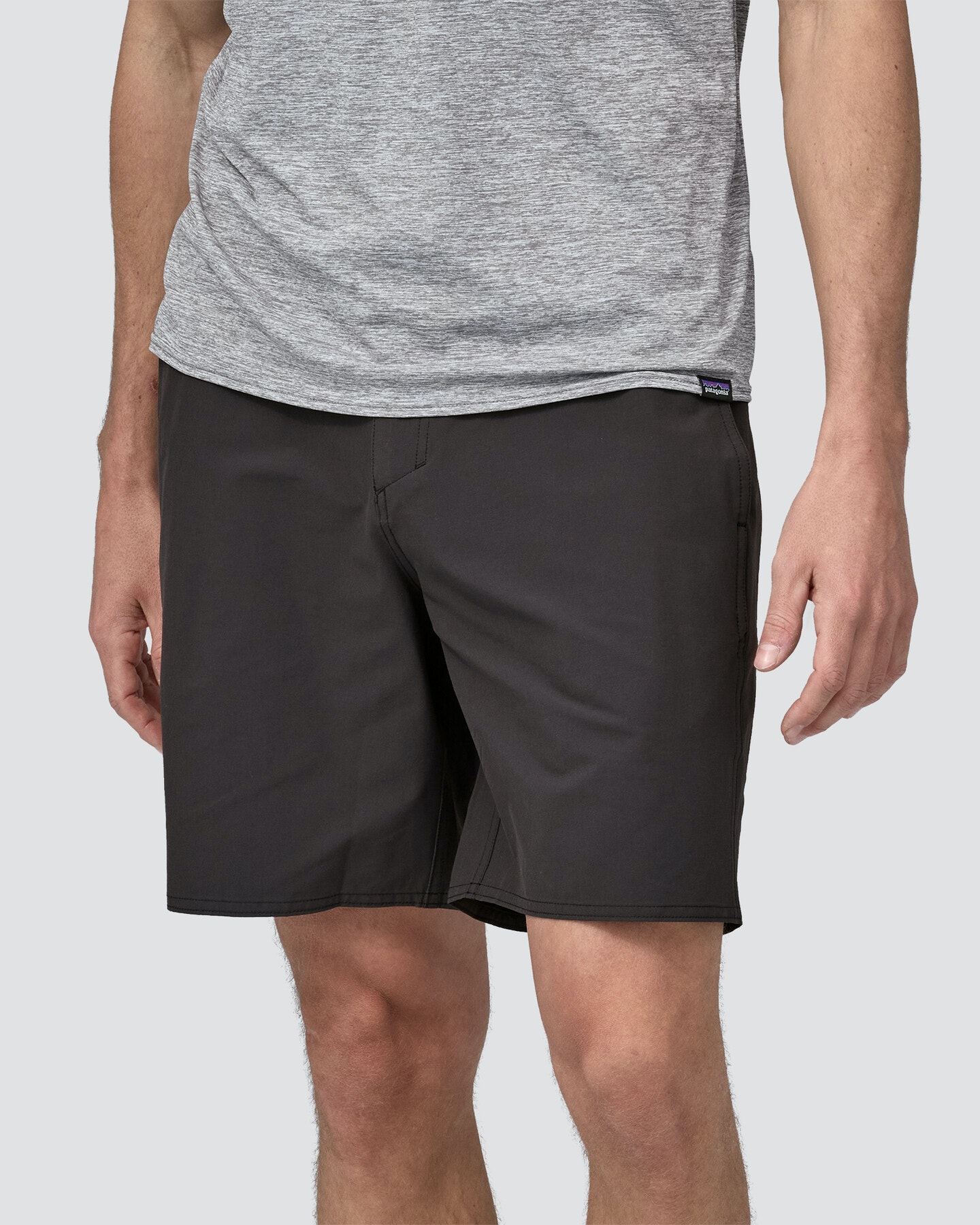 Patagonia Mens Wavefarer Hybrid Walk Shorts 18Inch Ink Black SurfStitch