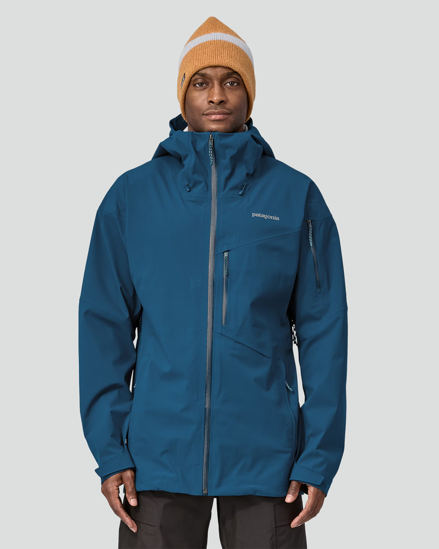 Patagonia Mens Snowdrifter Jacket Lagom Blue SurfStitch