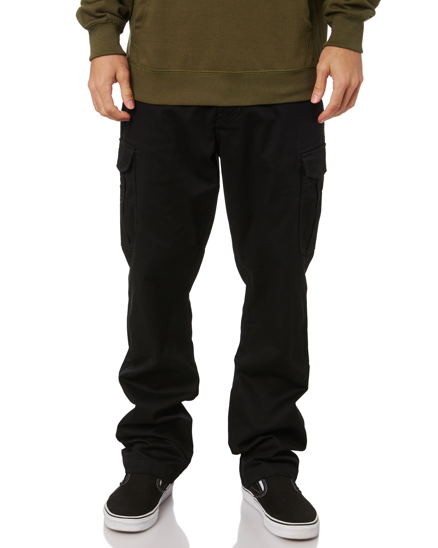 Volcom Revel Stretch Mens Cargo Pant - Black | SurfStitch