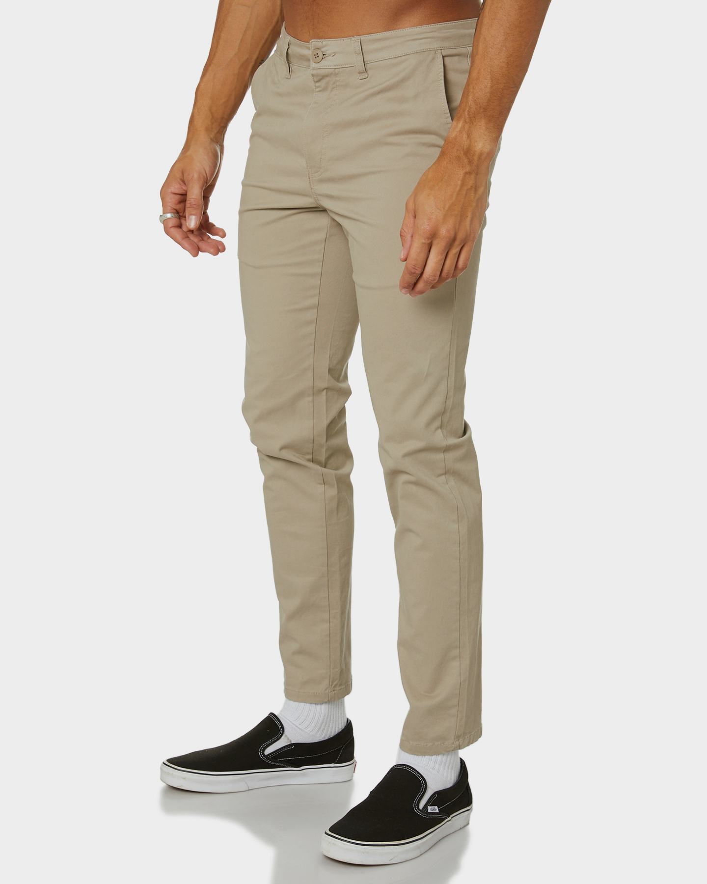 Swell Tempest Mens Chino Pant - Khaki | SurfStitch