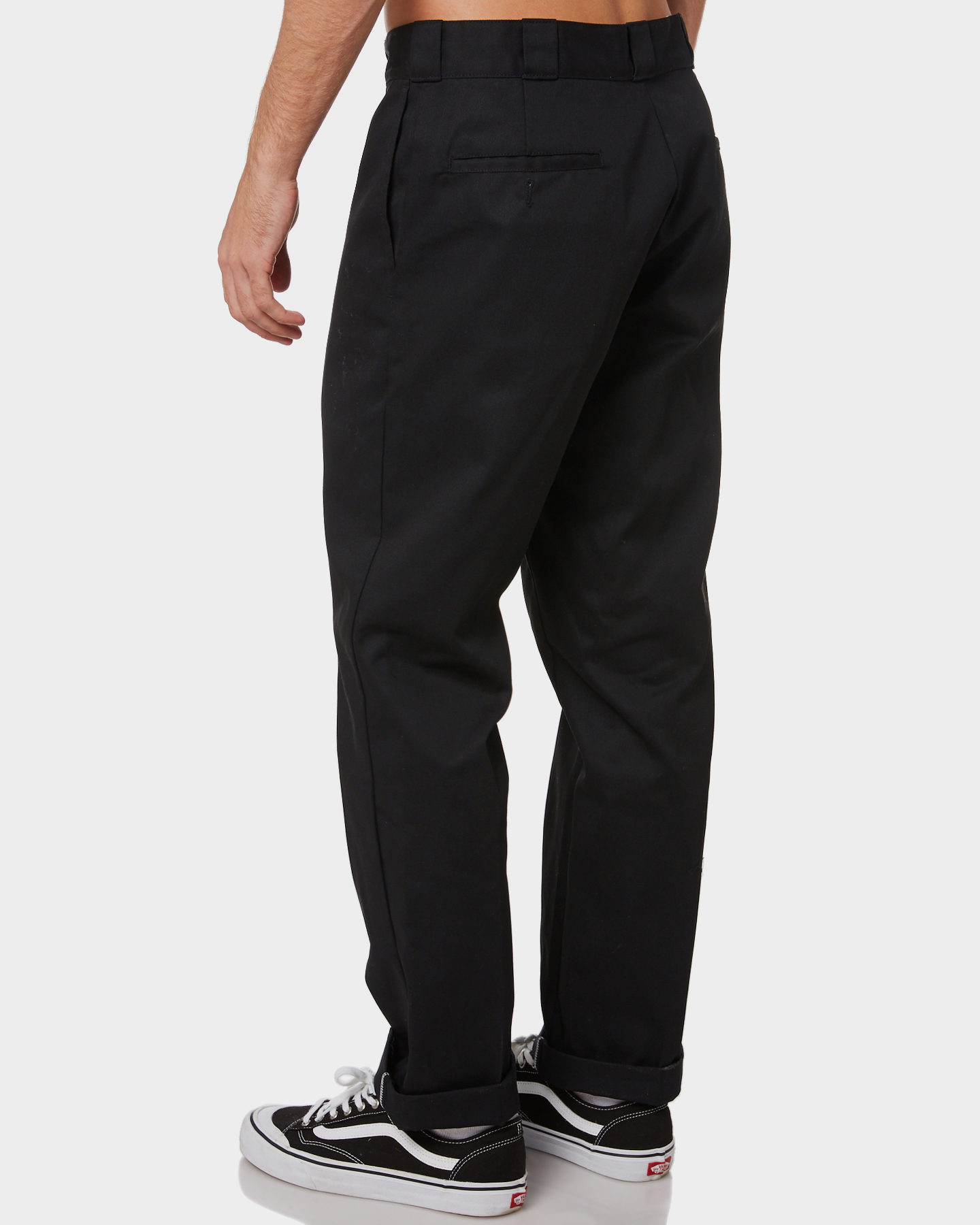 Dickies 875 Mens Original Tapered Fit Pants - Black | SurfStitch