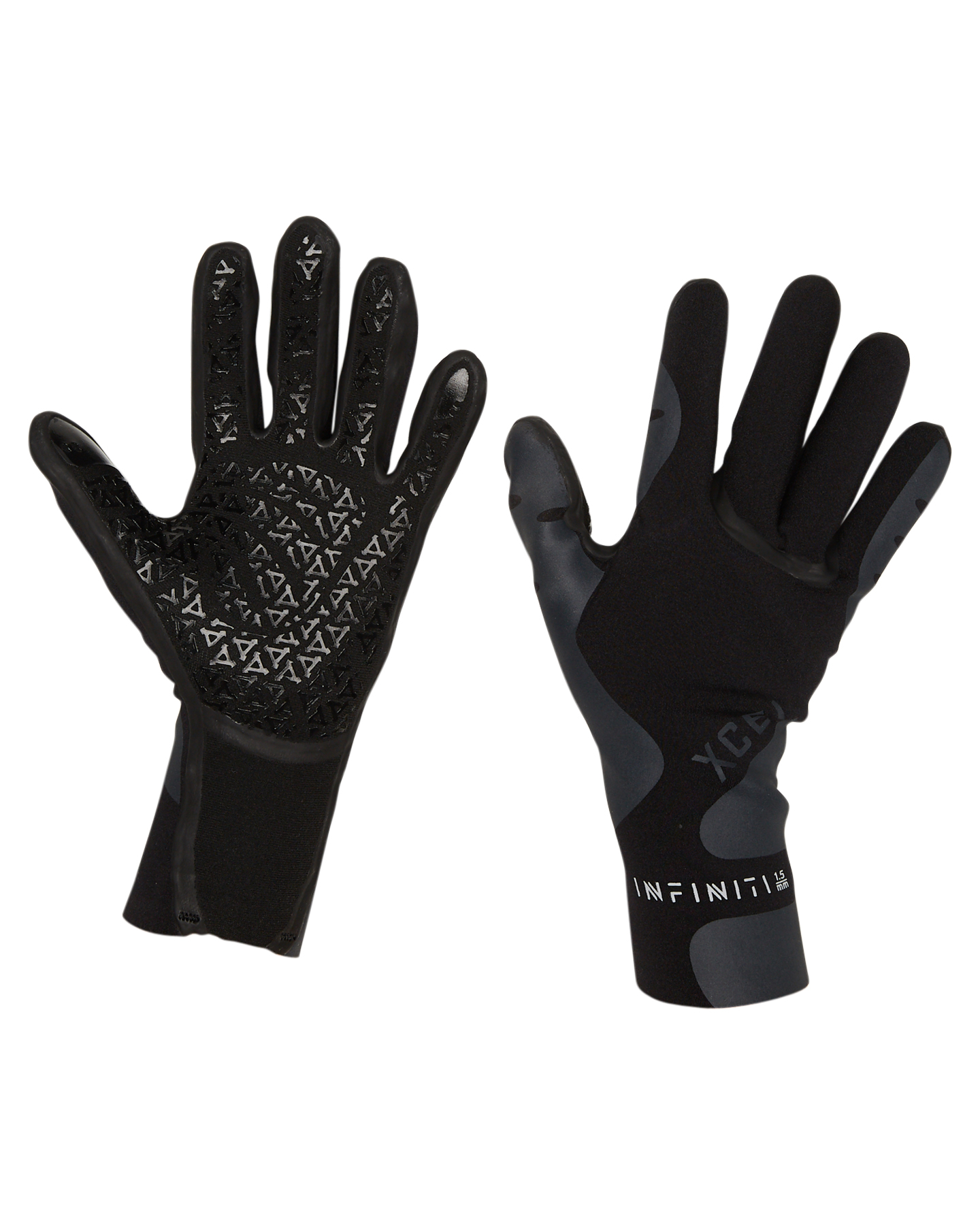 Xcel 105 Mm Infiniti Gloves - Black | SurfStitch