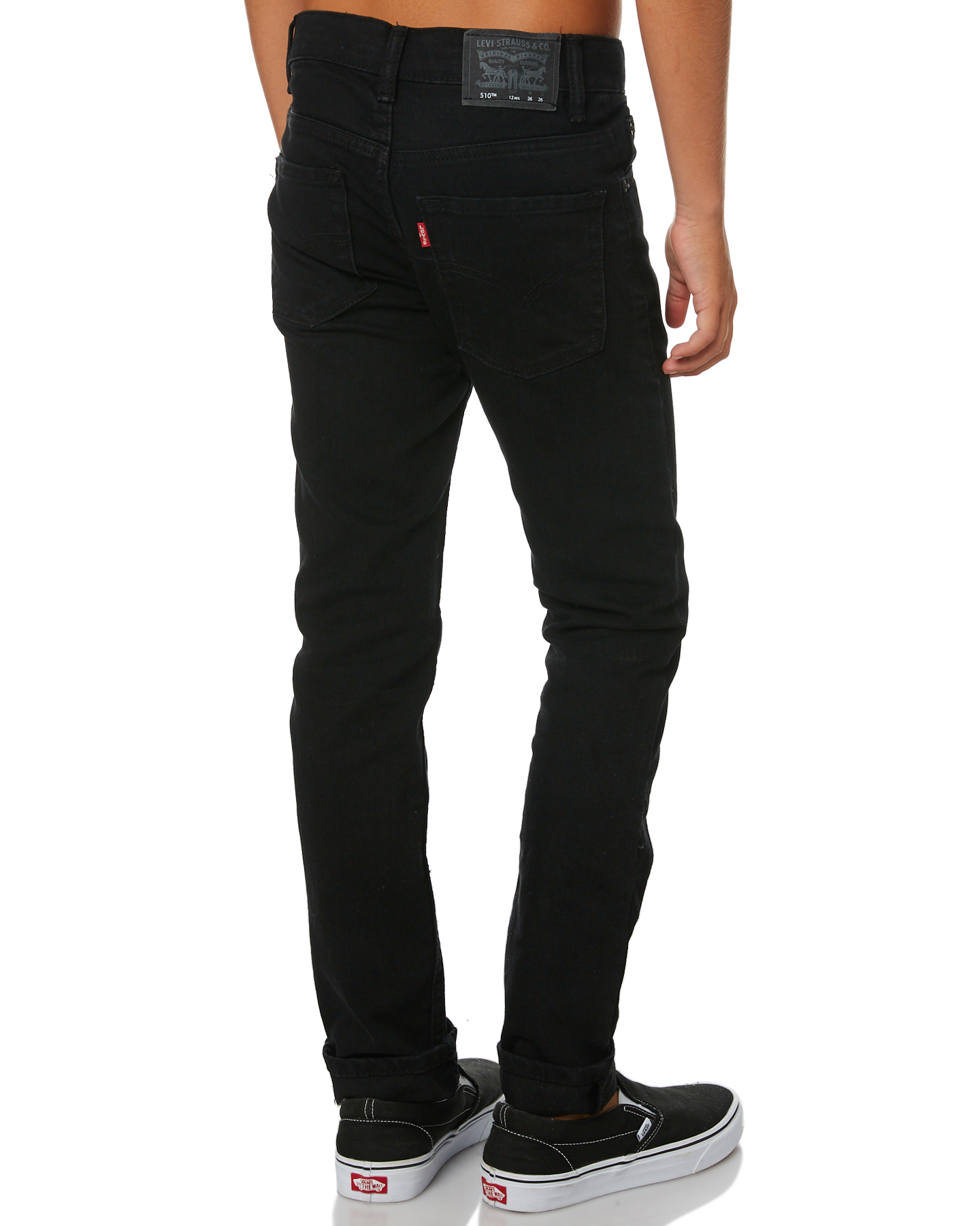 levis line 8 skinny black