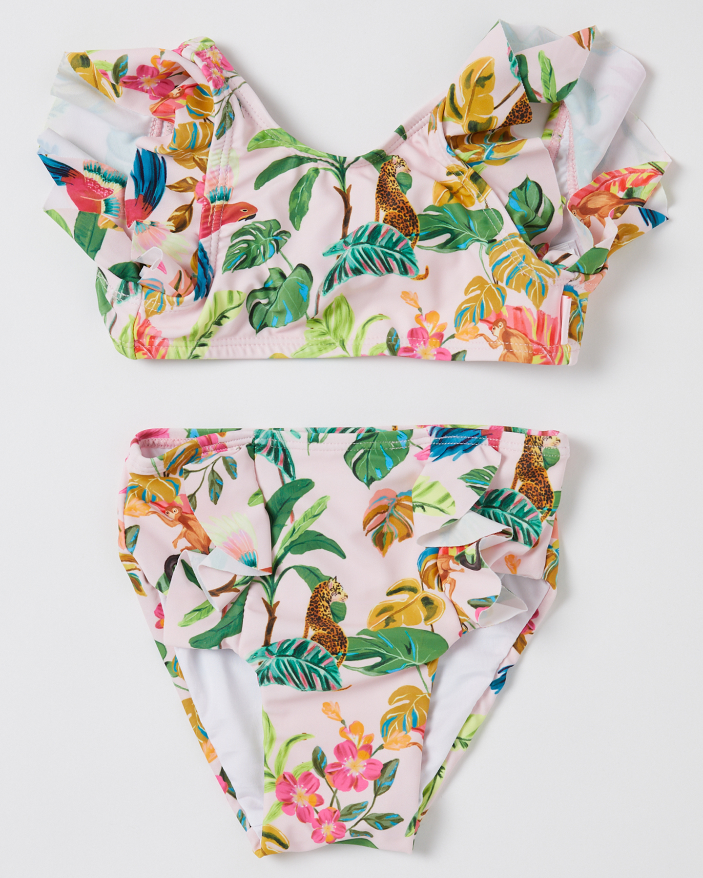 Seafolly Tropical Dreams Frilled Tie Back Bikini - Tropical | SurfStitch