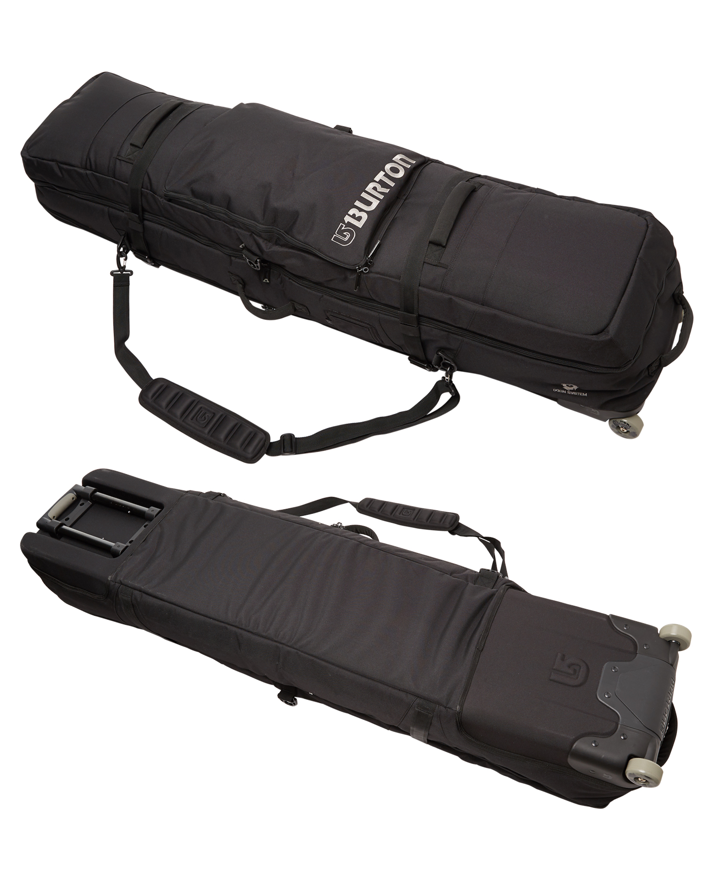 Burton Wheelie Locker Snowboard Bag - True Black | SurfStitch