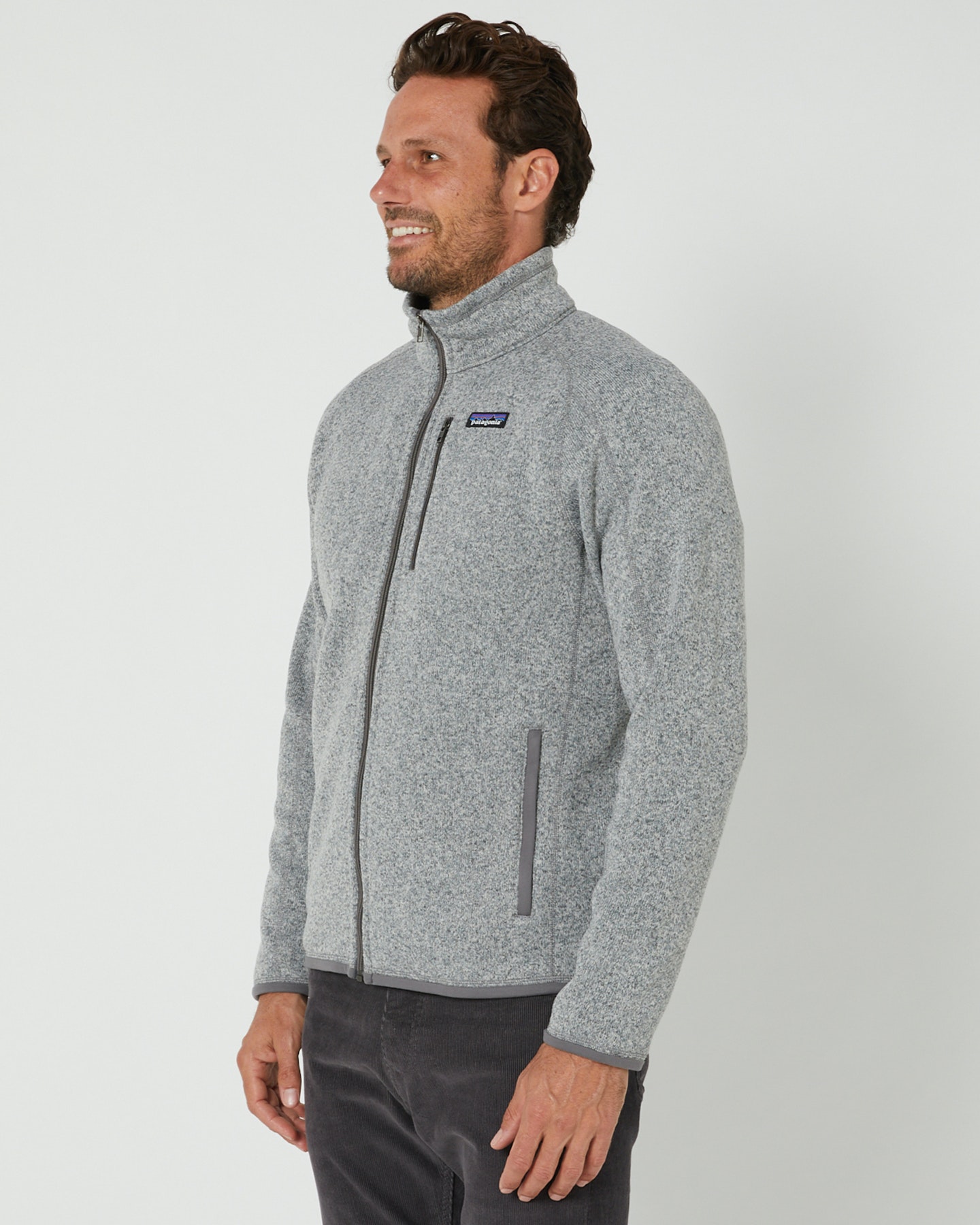 Patagonia Mens Better Sweater Jacket Grey SurfStitch