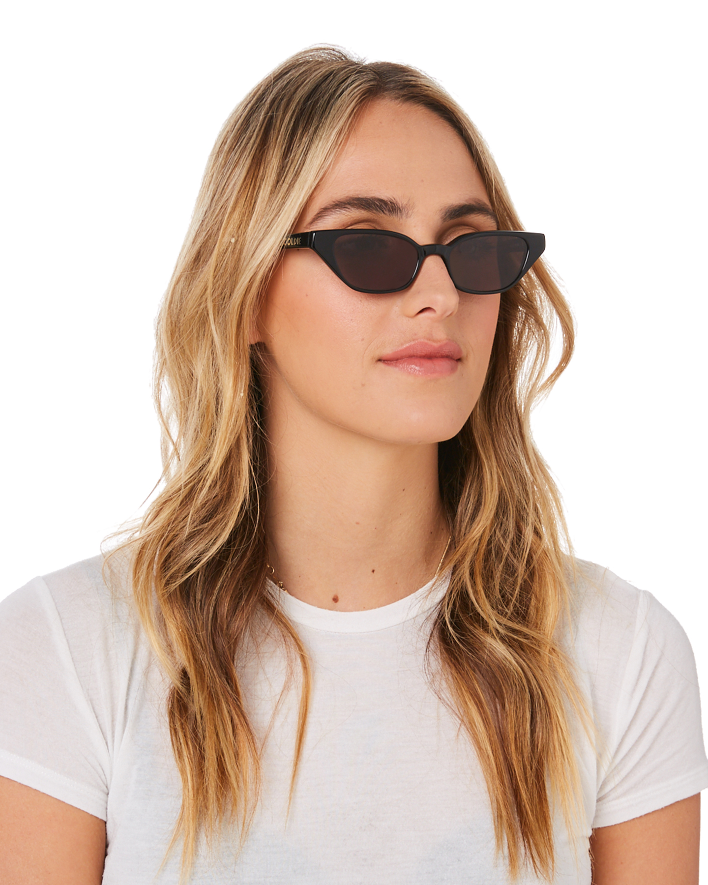 Lu Goldie Margaux Sunglasses - Black | SurfStitch