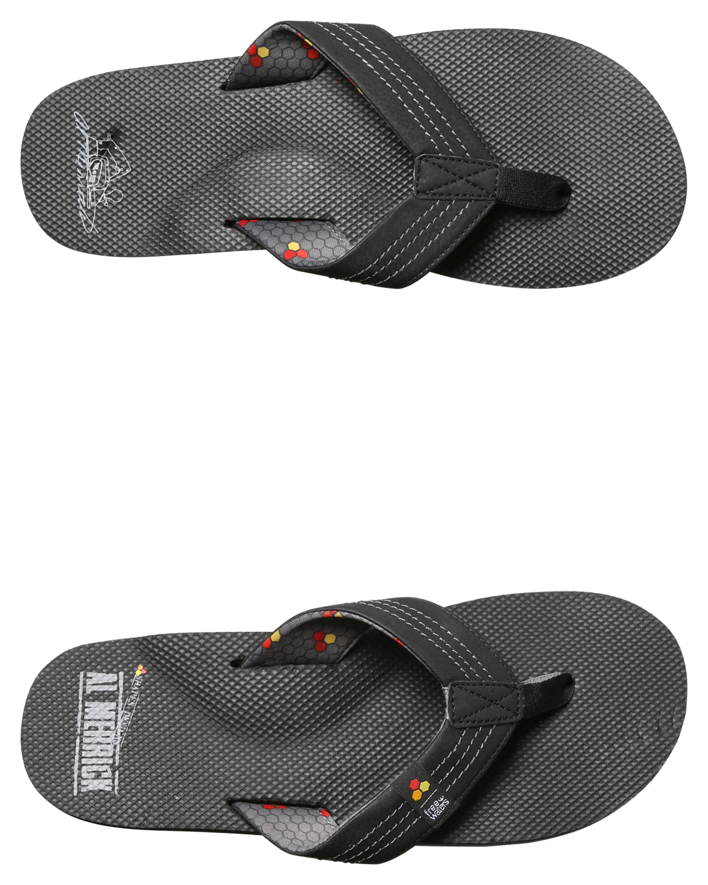 Freewaters X Channel Islands The Dude Thong - Black | SurfStitch