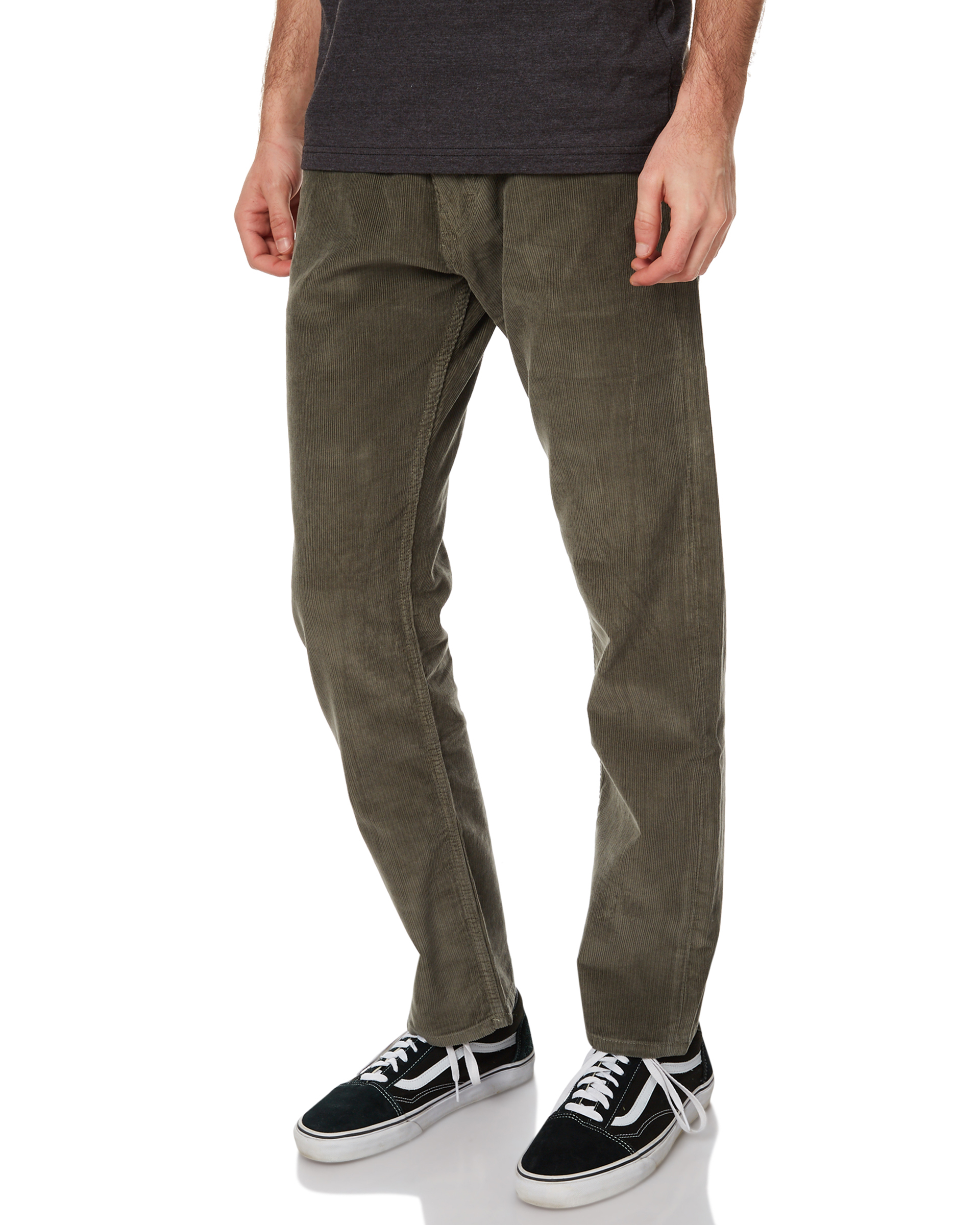 Patagonia Straight Fit Cord Cropped Mens Pant - Industrial Green ...