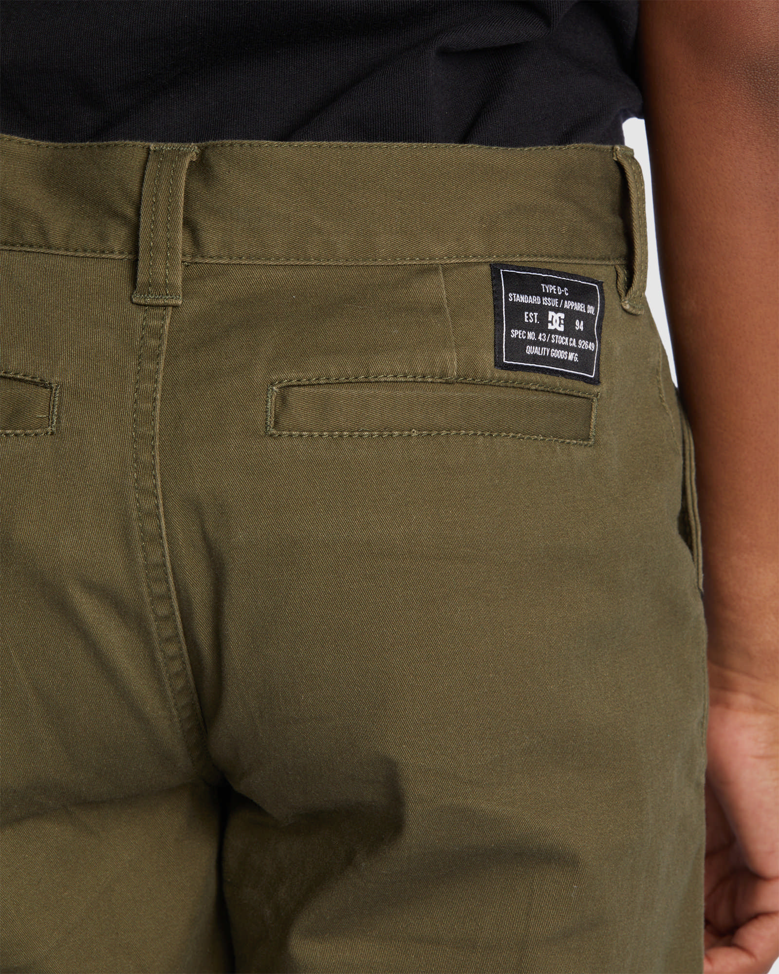 Dc Shoes Boys' Worker Relaxed Fit Chino Shorts - Ivy Green | SurfStitch