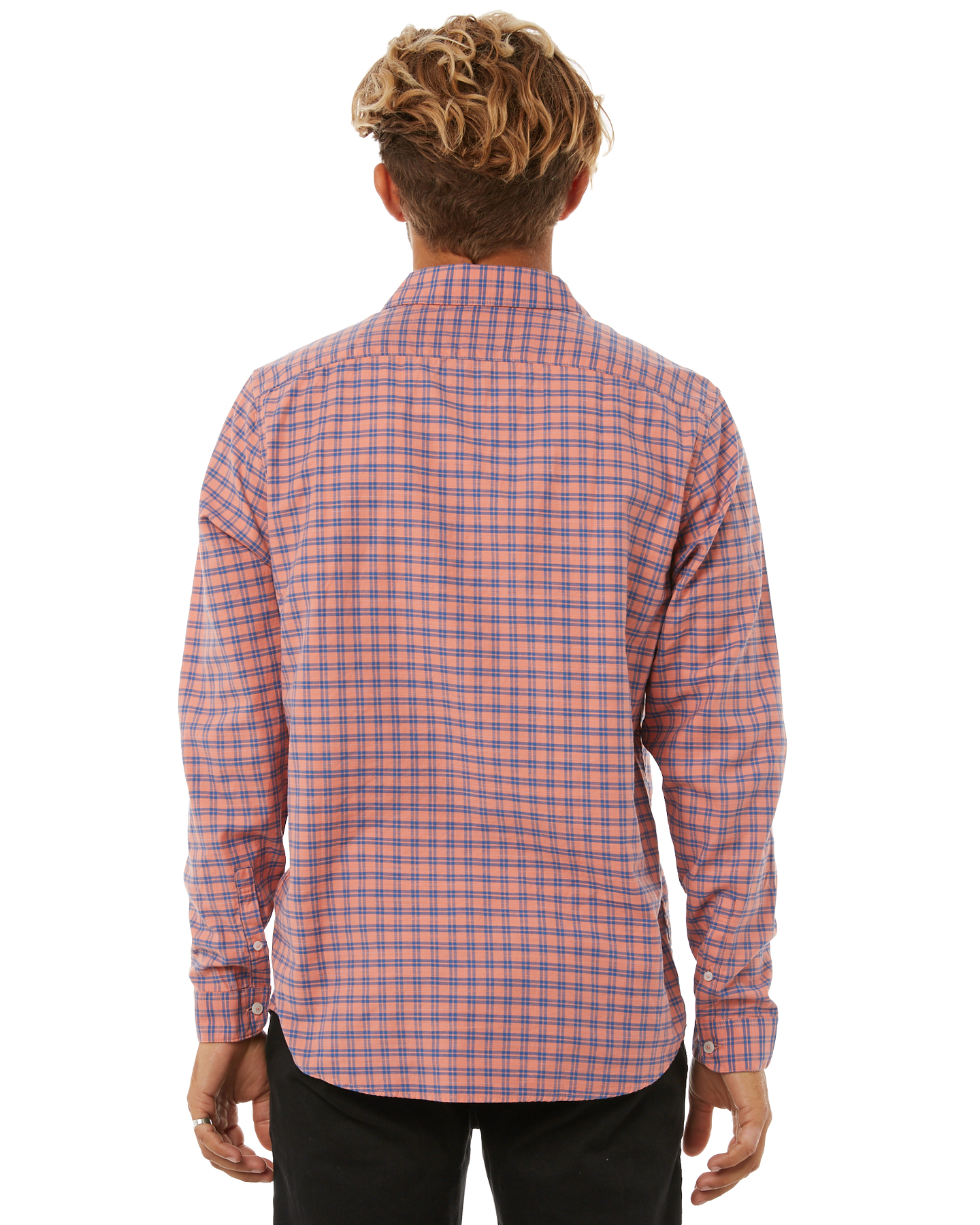 Rvca Delivery Ls Mens Shirt - Terracotta | SurfStitch