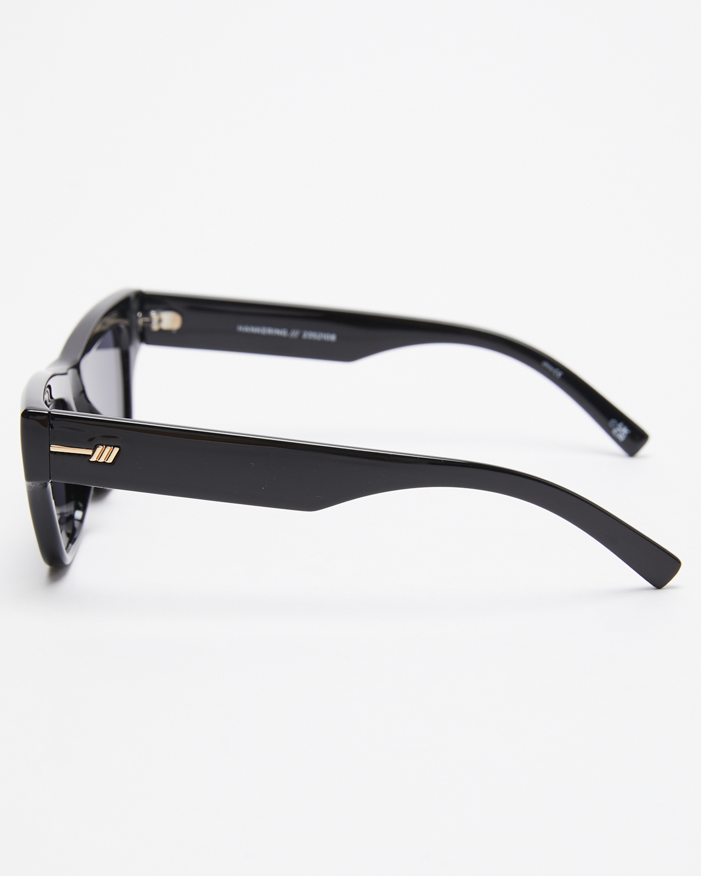 Le Specs Hankering Sunglasses - Black | SurfStitch
