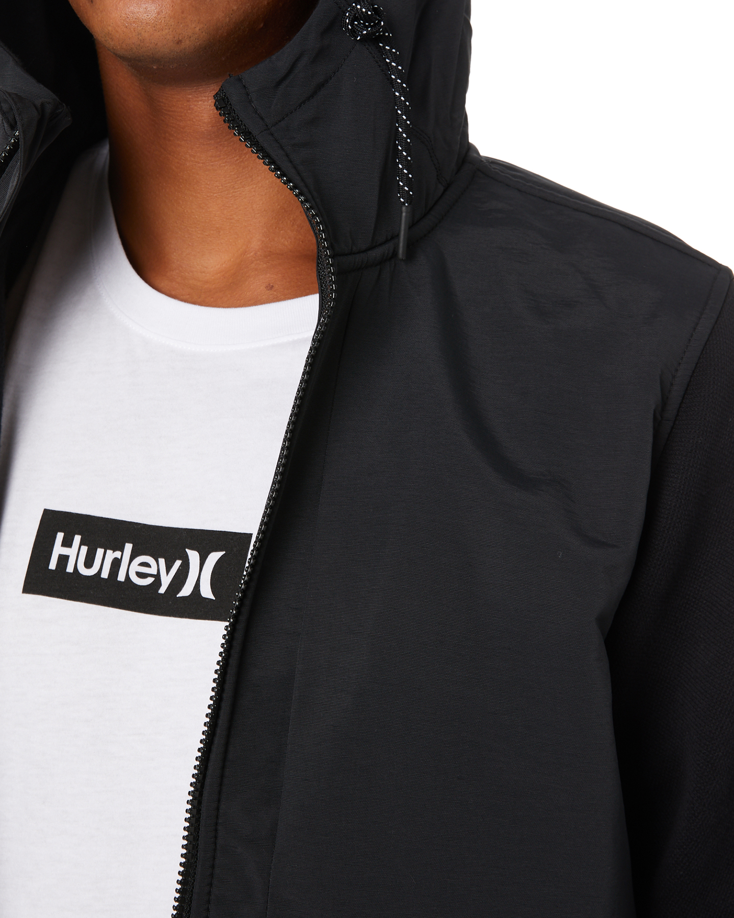 Hurley Therma Hybrid Mens Jacket - Black | SurfStitch