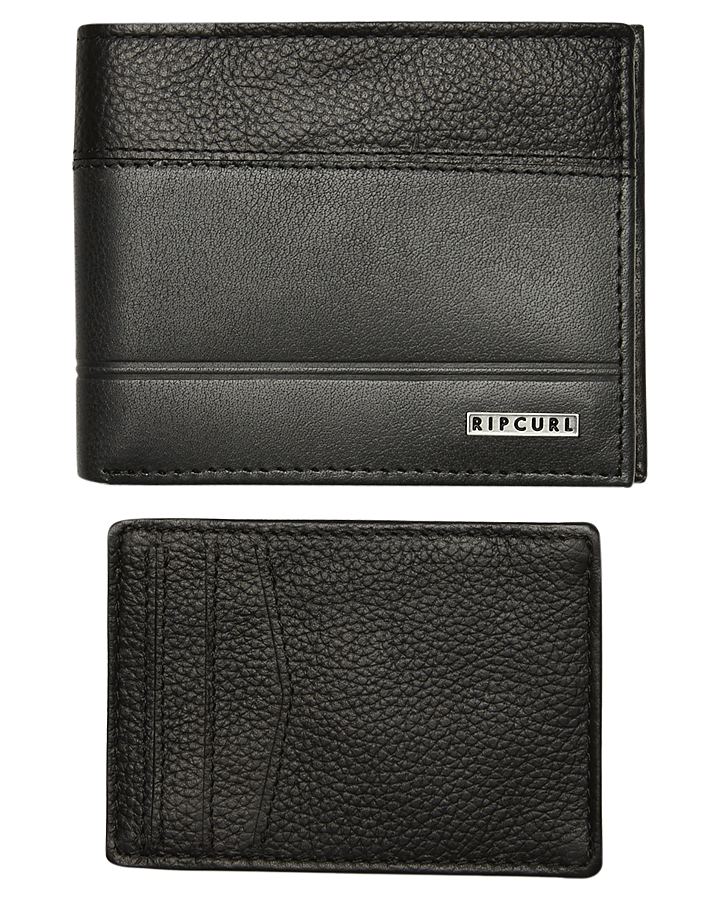 Rip Curl Align Rfid 2 In One Leather Wallet - Black | SurfStitch