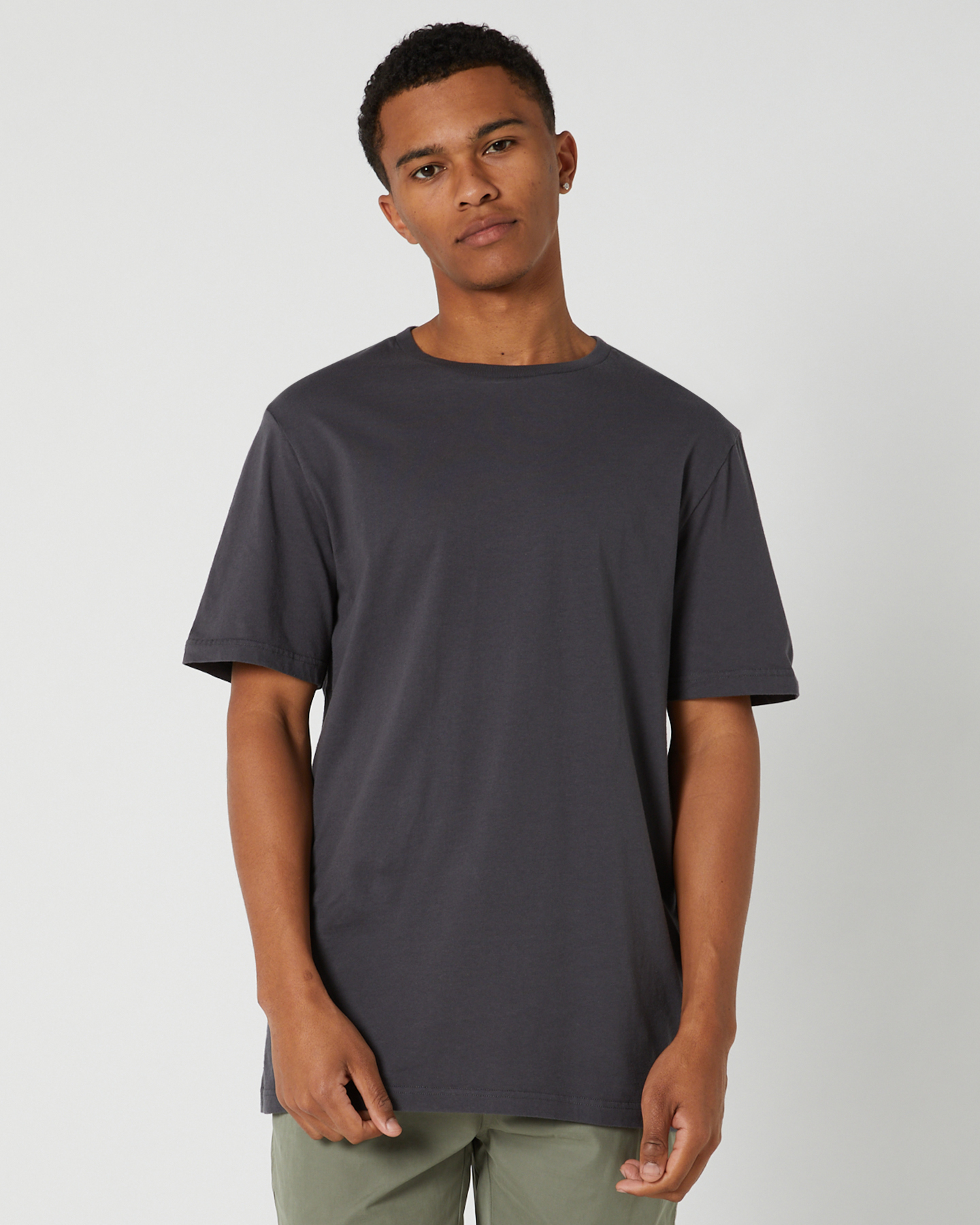 Swell All Day Mens Ss Tee - Shadow | SurfStitch