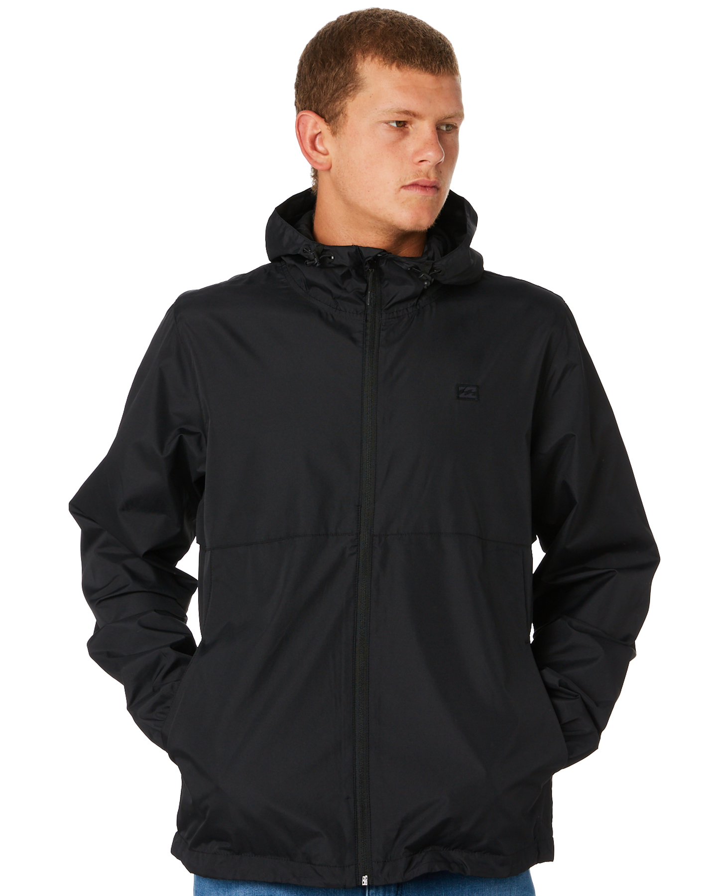 Billabong Transport Windbreaker Mens Jacket - Black | SurfStitch