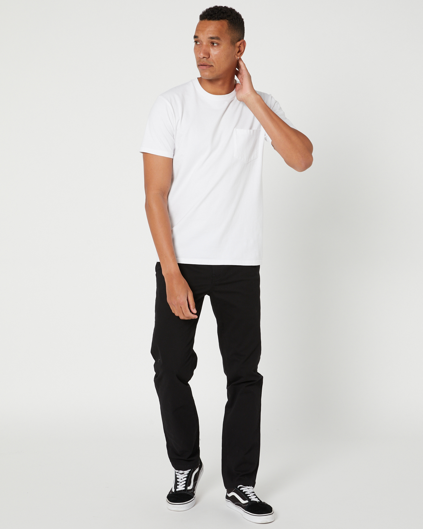 Swell Tempest Chino Pant - Black | SurfStitch